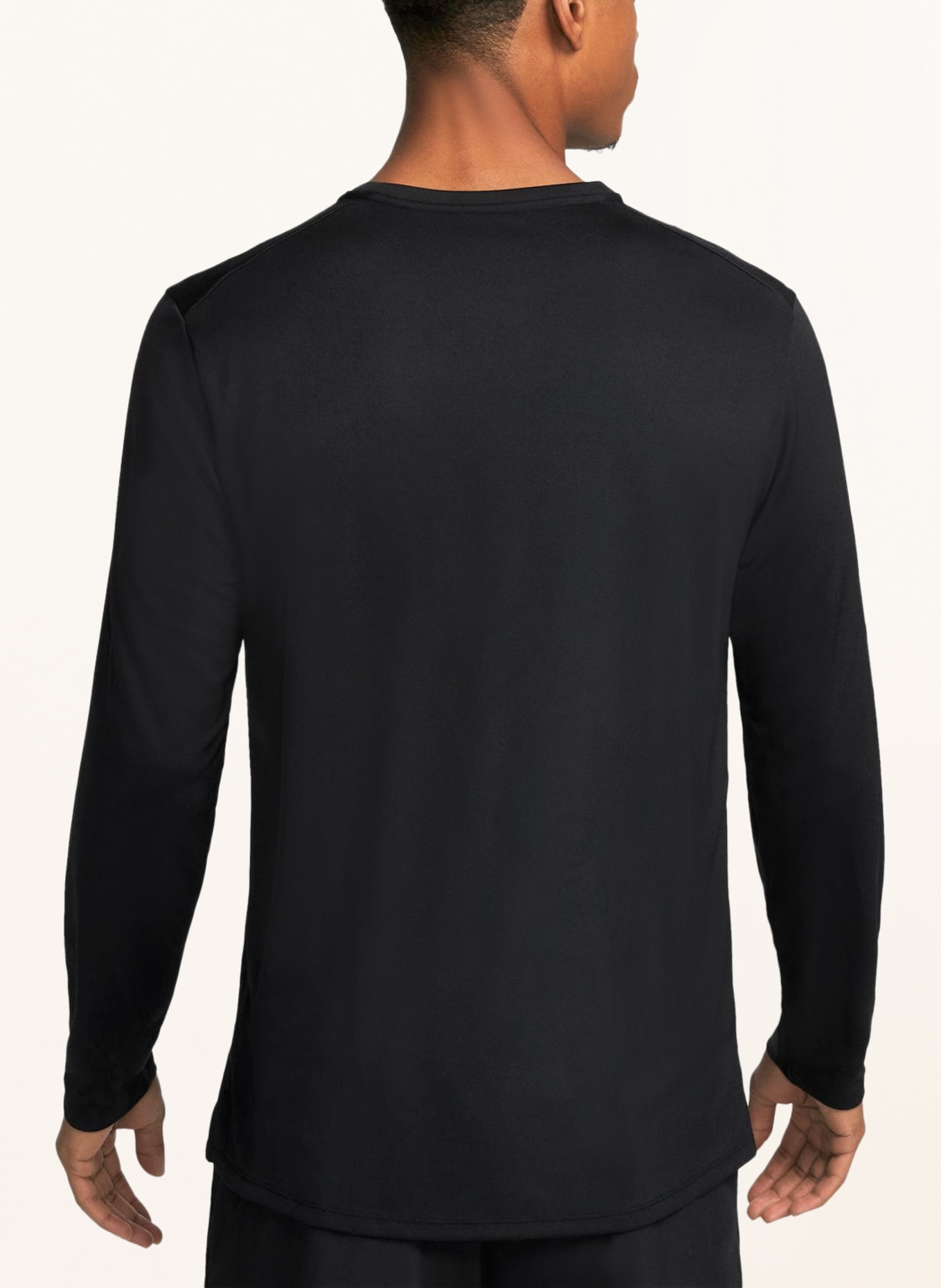Nike Running shirt MILER, Color: BLACK (Image 3)