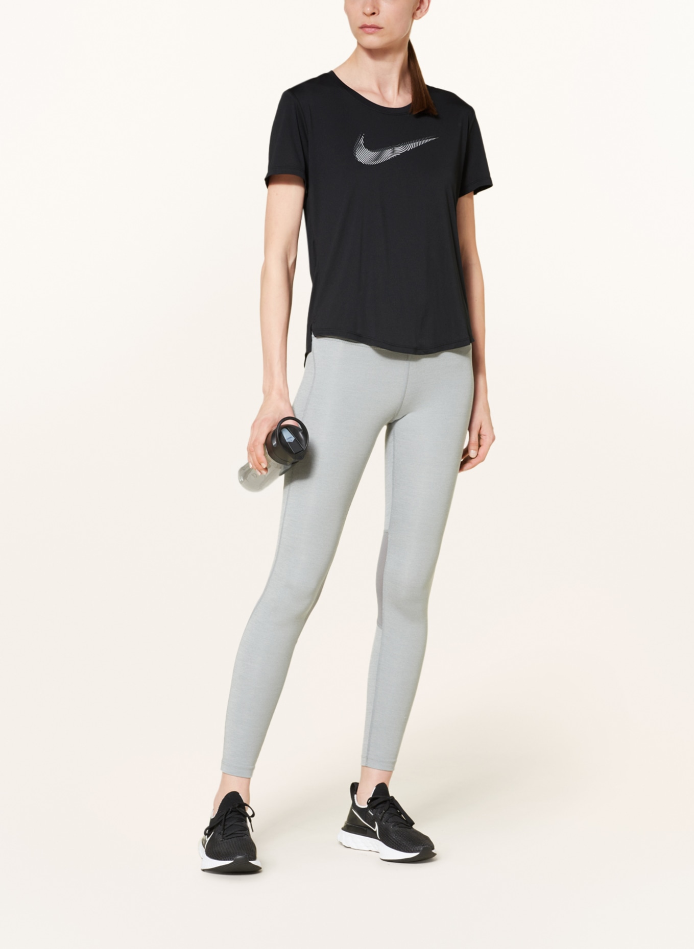 Nike Koszulka do biegania DRI-FIT, Kolor: CZARNY (Obrazek 2)