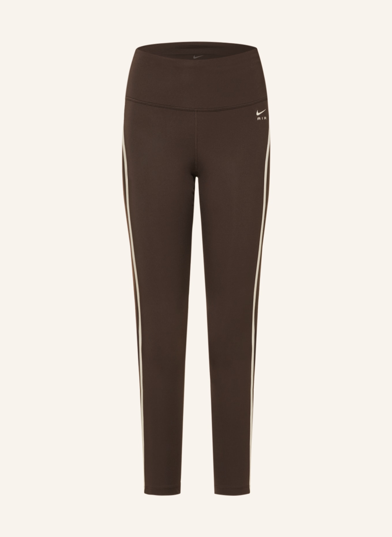 Nike Running tights FAST, Color: DARK BROWN/ LIGHT BROWN (Image 1)