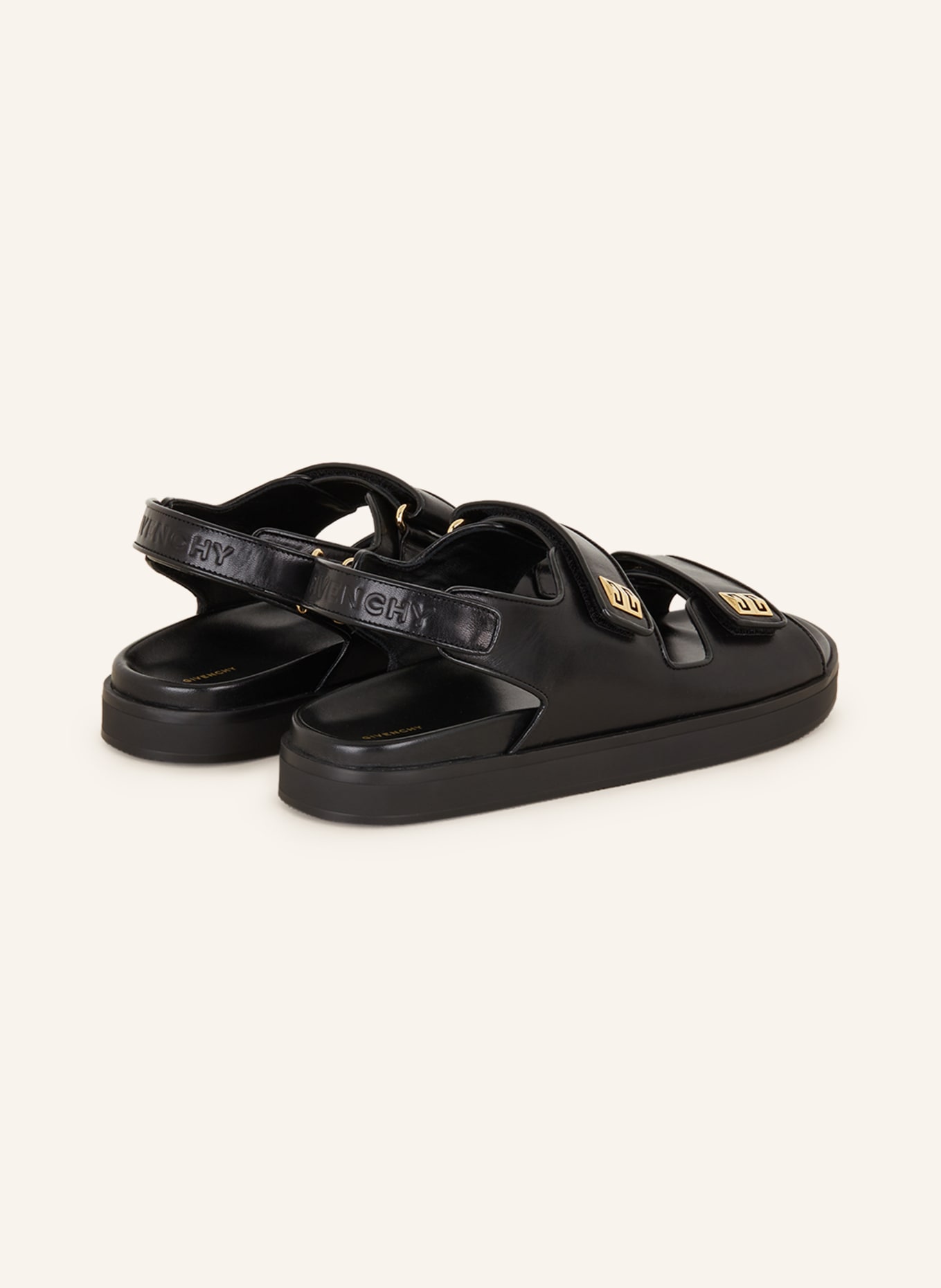 Givenchy black shop sandals