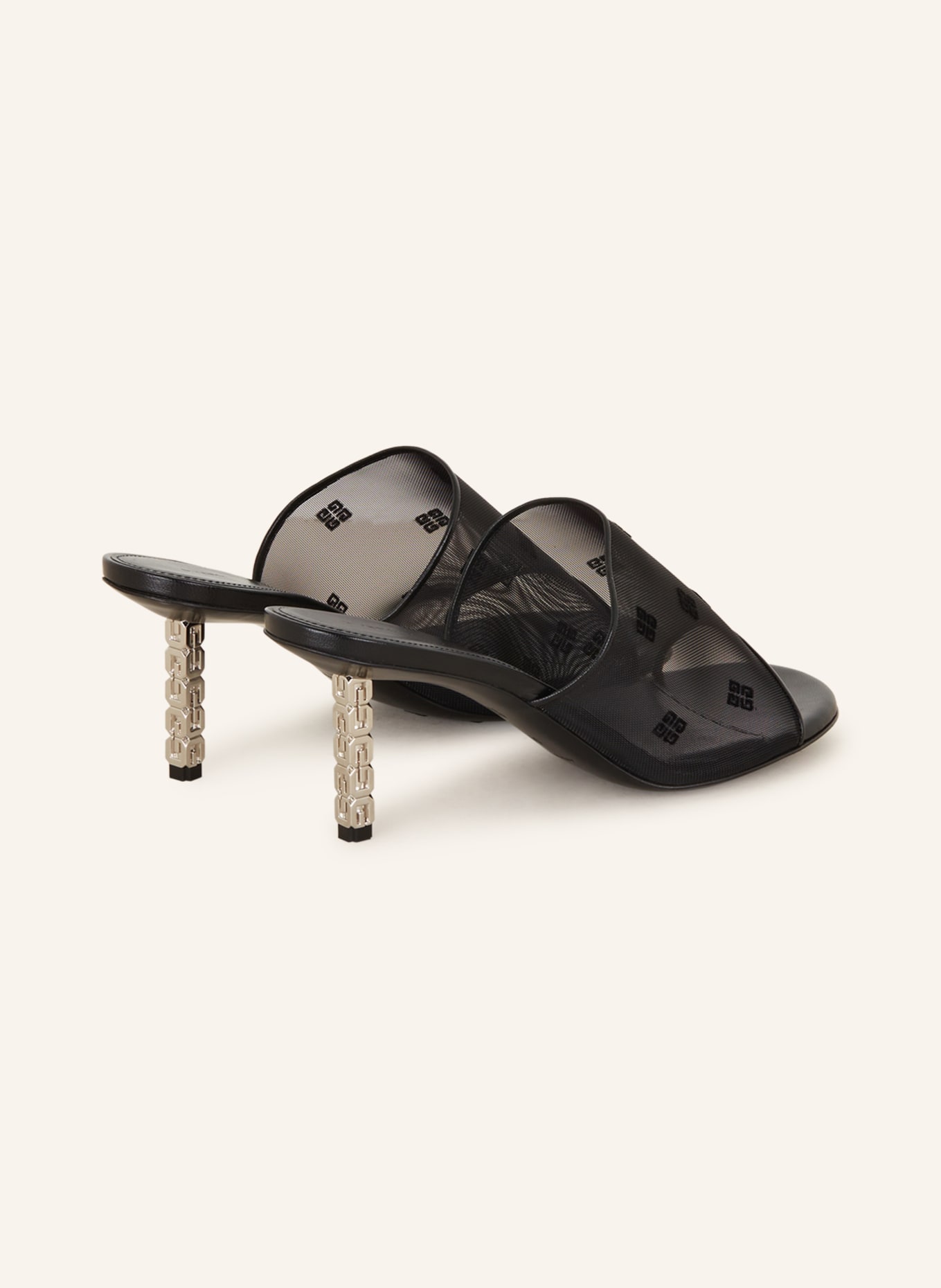 GIVENCHY Mules G CUBE, Color: BLACK (Image 2)