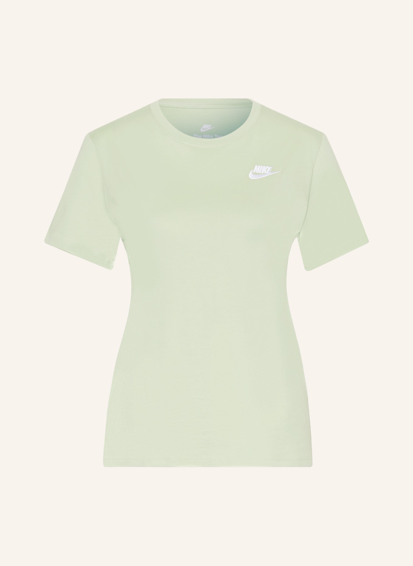 Nike T-Shirt SPORTSWEAR CLUB ESSENTIALS, Farbe: HELLGRÜN (Bild 1)