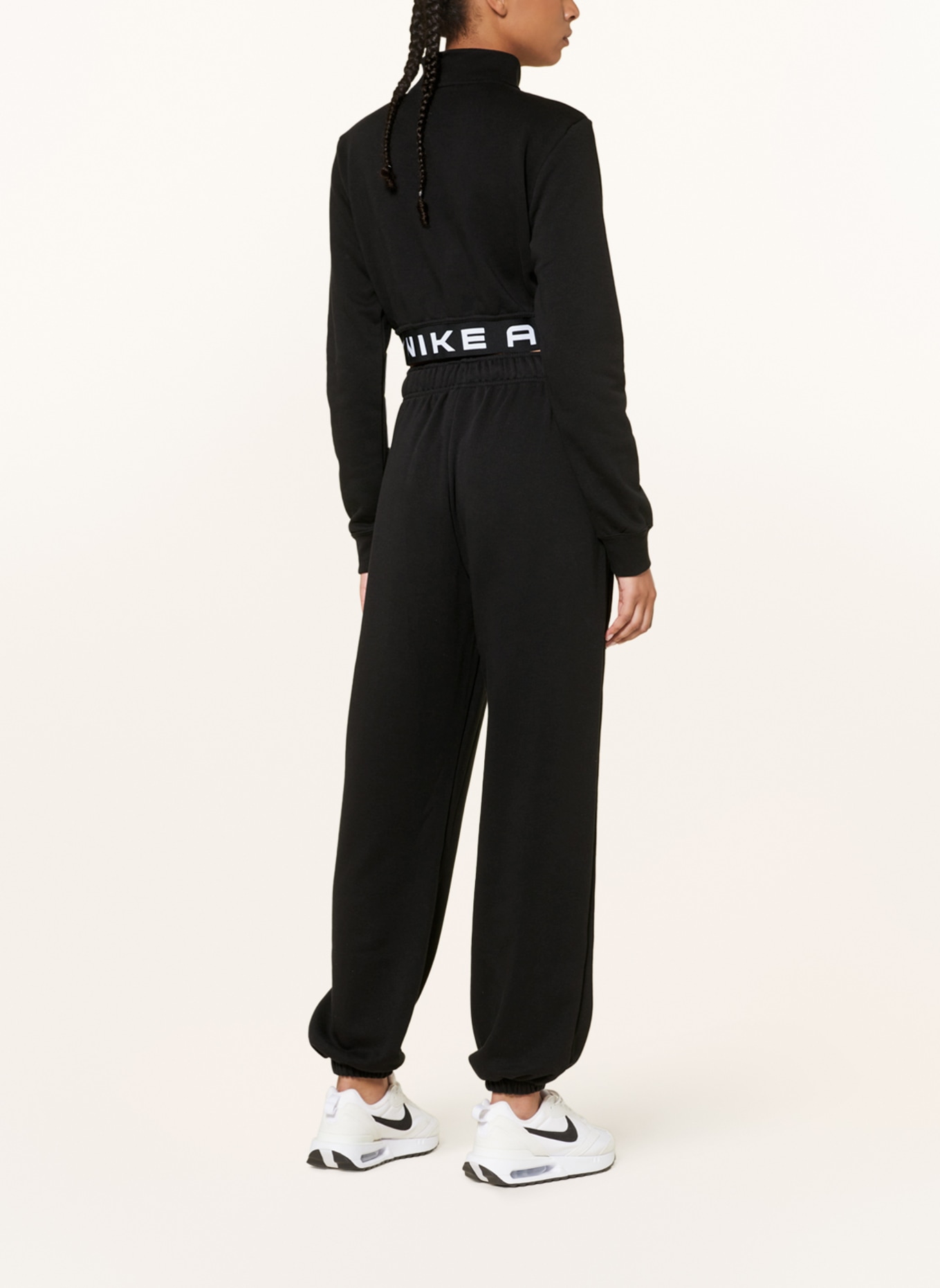 Nike Oversized sweatpants SPORTSWEAR AIR, Color: BLACK/ WHITE (Image 3)