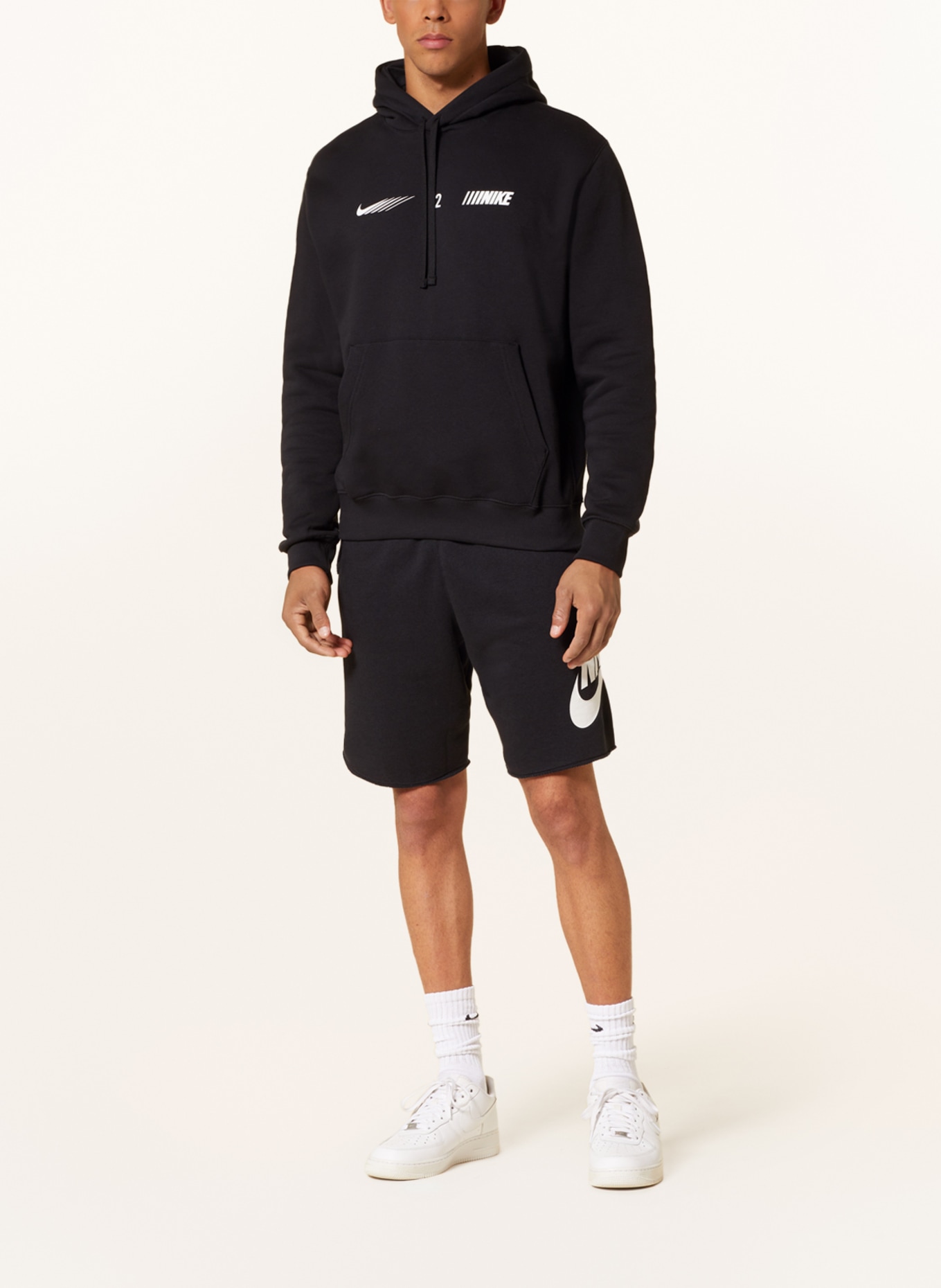 Nike Hoodie, Color: BLACK (Image 2)