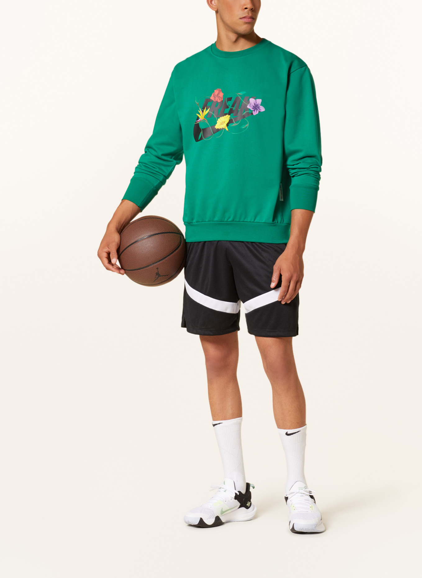Nike Sweatshirt GIANNIS, Farbe: GRÜN (Bild 2)