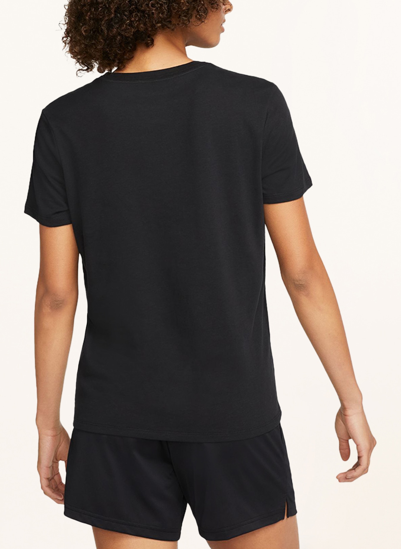 Nike T-shirt DRI-FIT SWOOSH, Color: BLACK/ WHITE (Image 3)