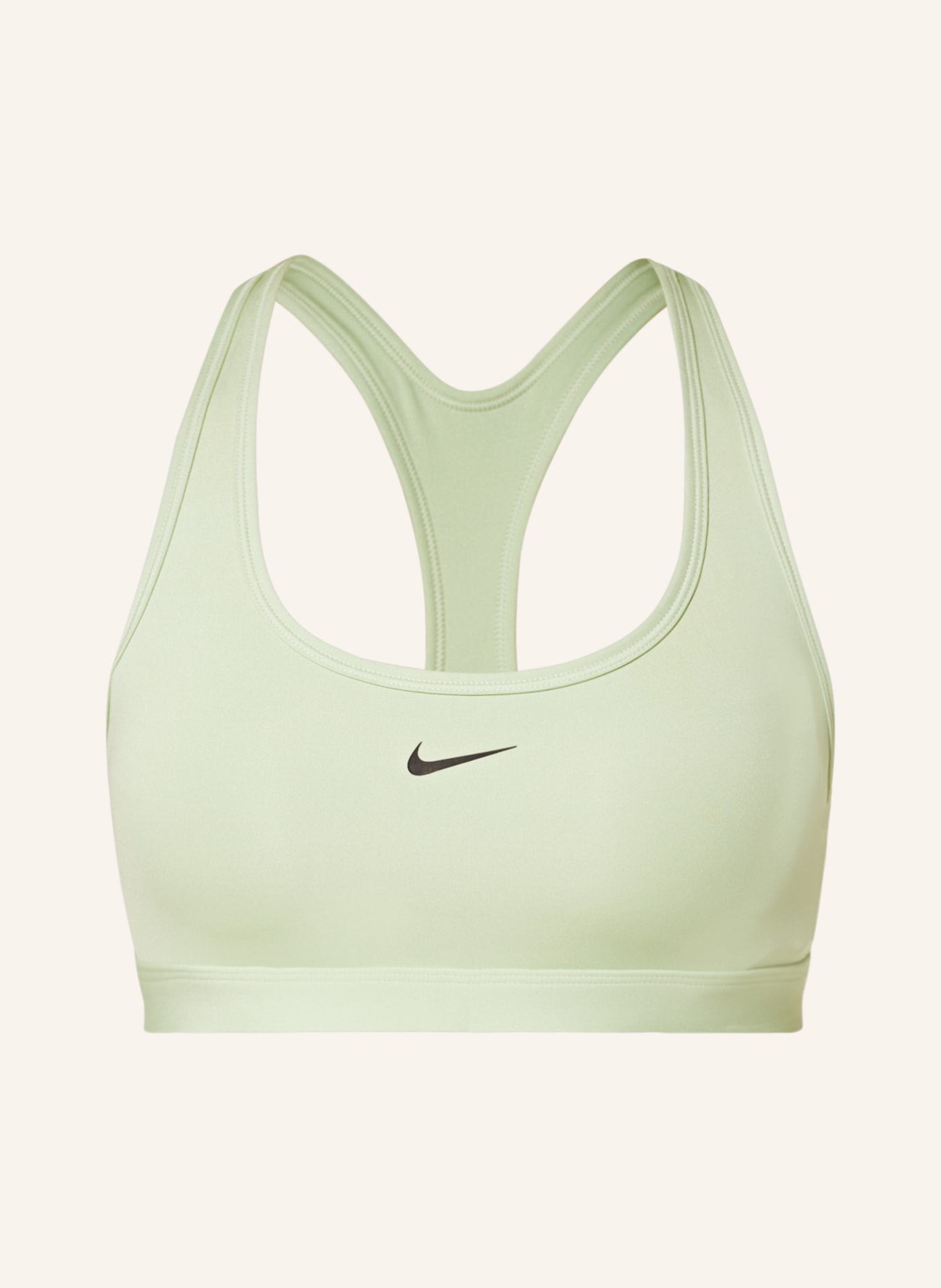 Nike Sport-BH SWOOSH, Farbe: HELLGRÜN (Bild 1)