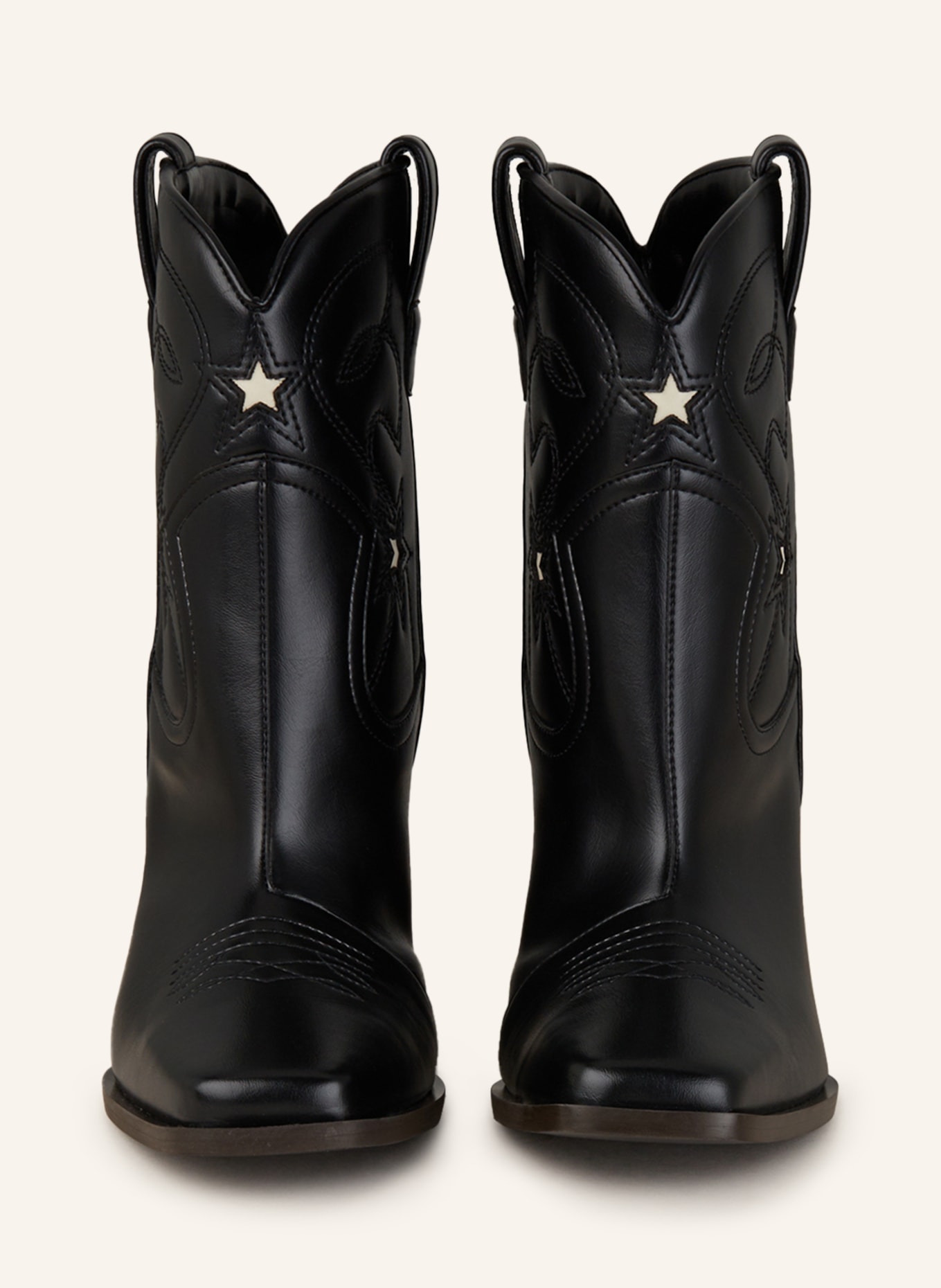 STELLA McCARTNEY Cowboy boots, Color: BLACK/ WHITE (Image 3)