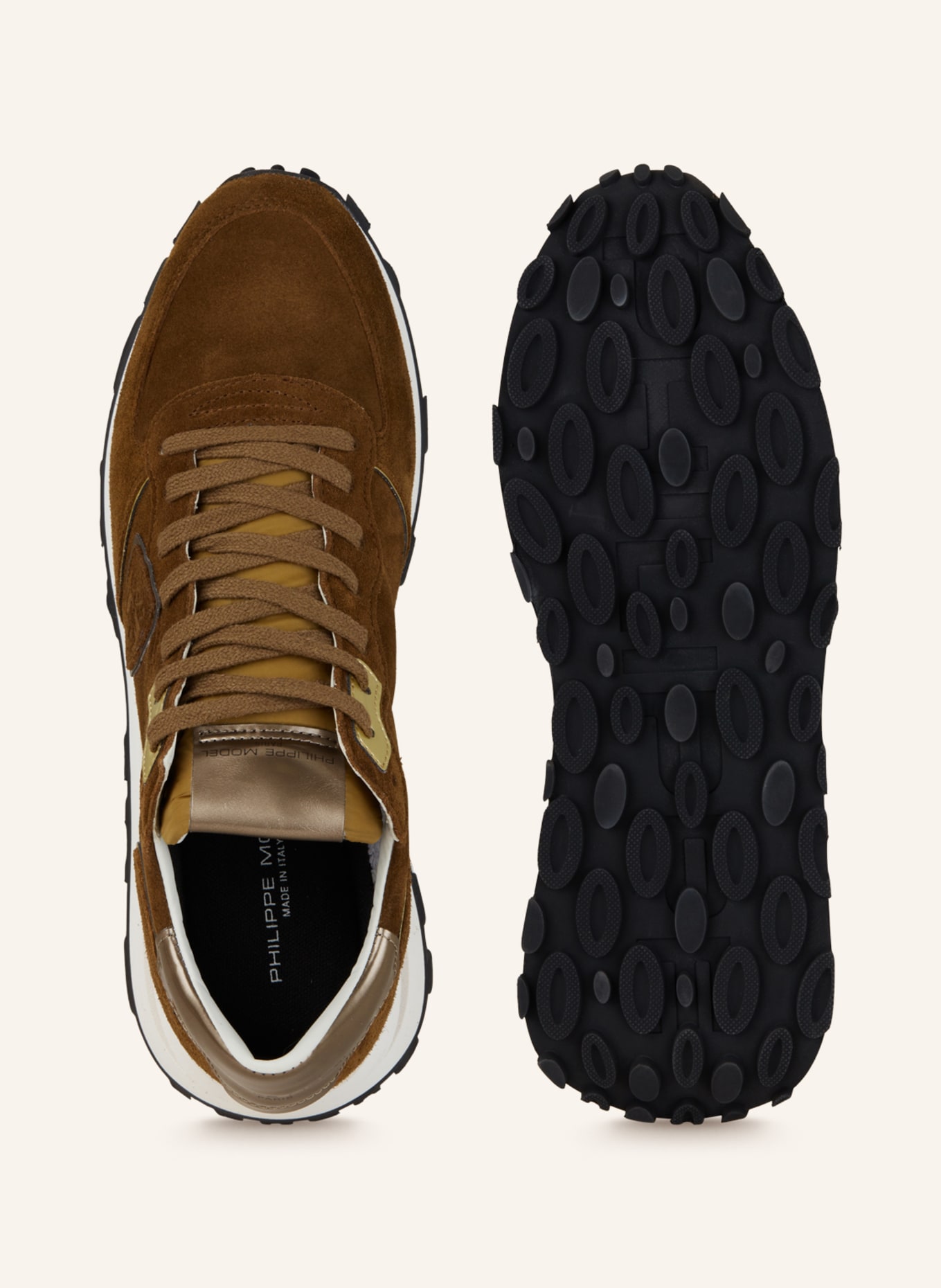 PHILIPPE MODEL Sneaker TROPEZ, Farbe: BRAUN (Bild 5)
