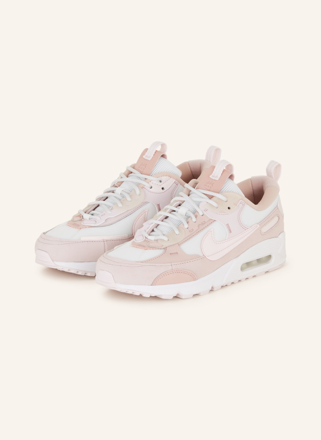 Nike Sneakers AIR MAX 90, Color: ROSE/ LIGHT PINK/ WHITE (Image 1)