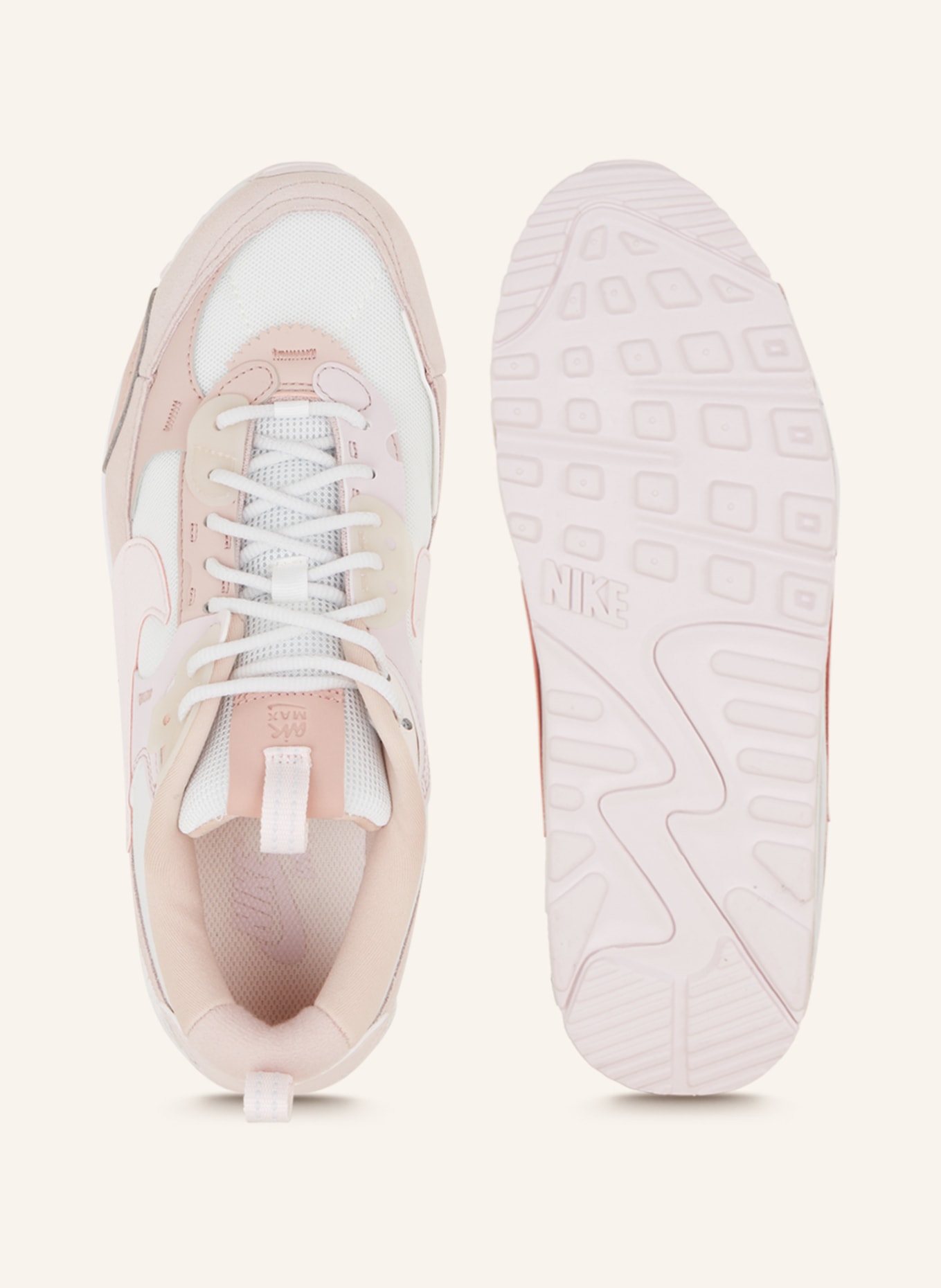 Nike Sneakers AIR MAX 90, Color: ROSE/ LIGHT PINK/ WHITE (Image 5)