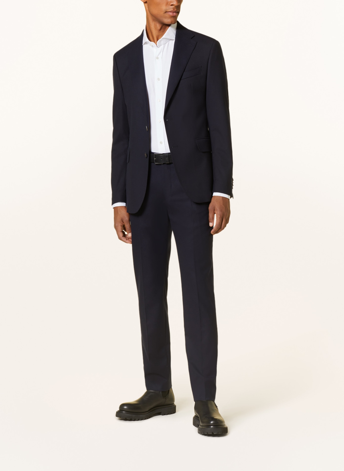 windsor. Suit trousers SANTIOS slim fit, Color: 401 Dark Blue                  401 (Image 2)