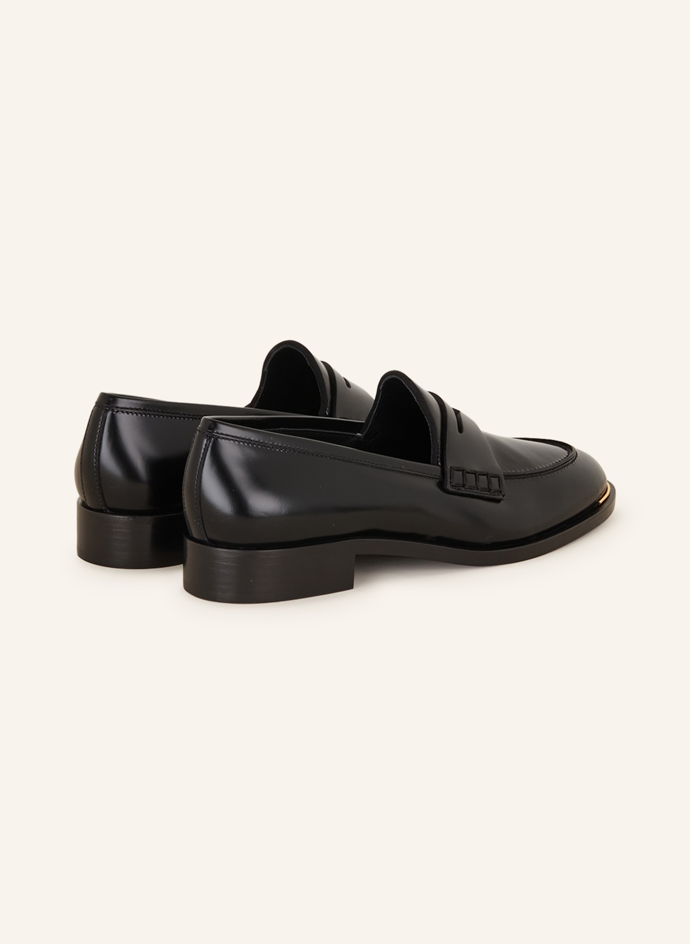 GIUSEPPE ZANOTTI DESIGN Penny loafers LIDIA, Color: BLACK (Image 2)