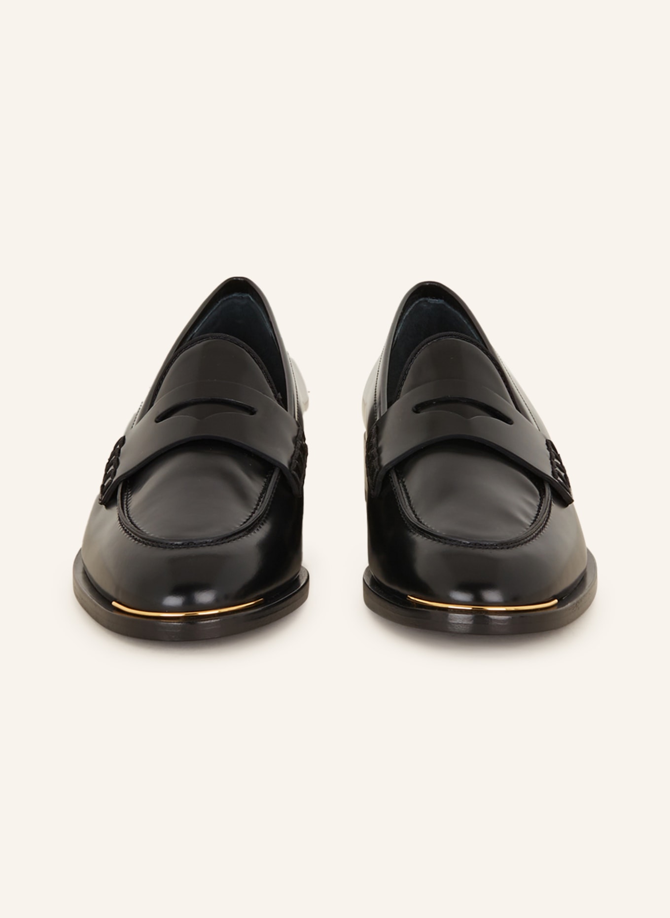 GIUSEPPE ZANOTTI DESIGN Penny loafers LIDIA, Color: BLACK (Image 3)