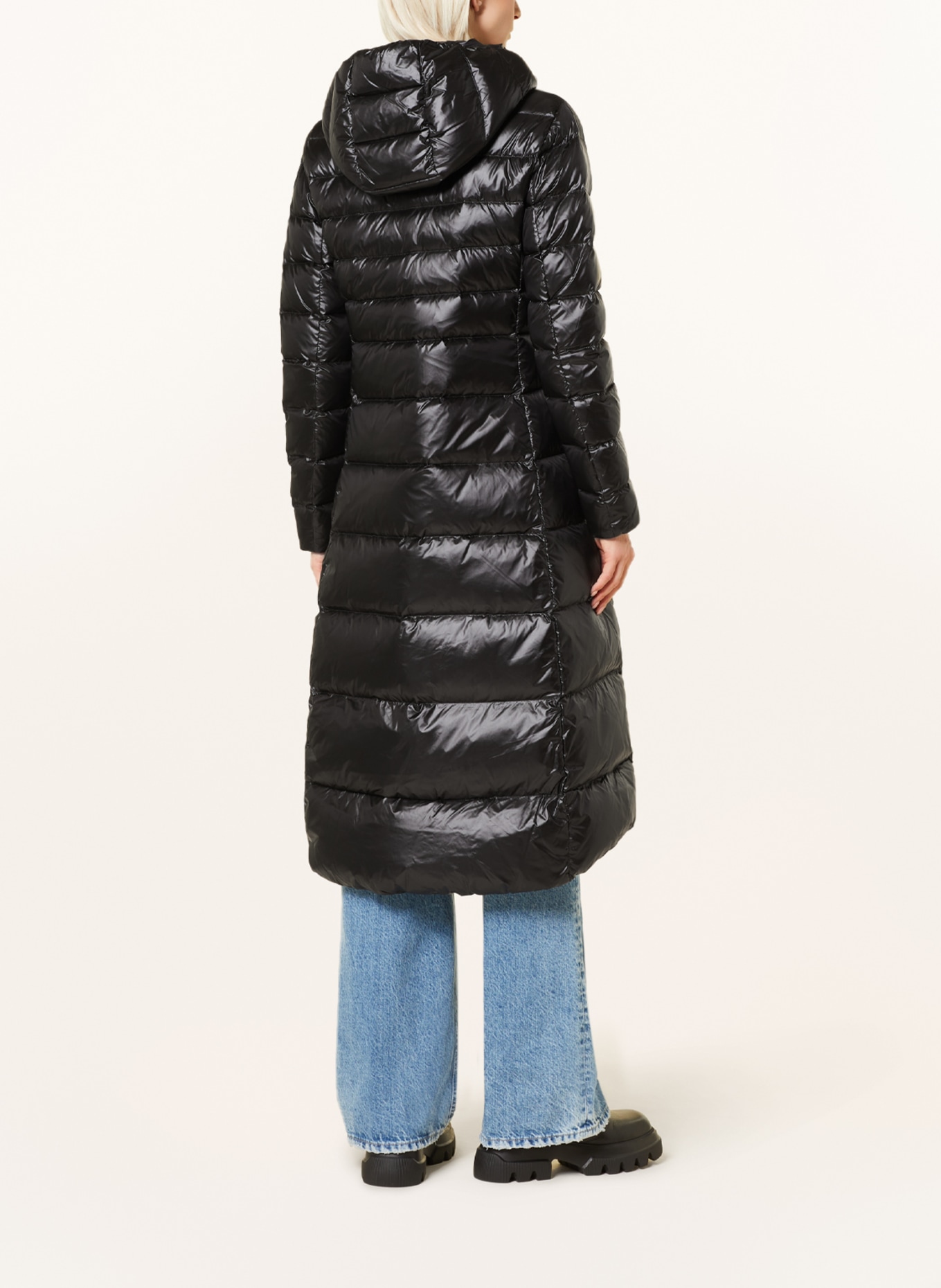 Blauer Lightweight down coat, Color: BLACK (Image 3)