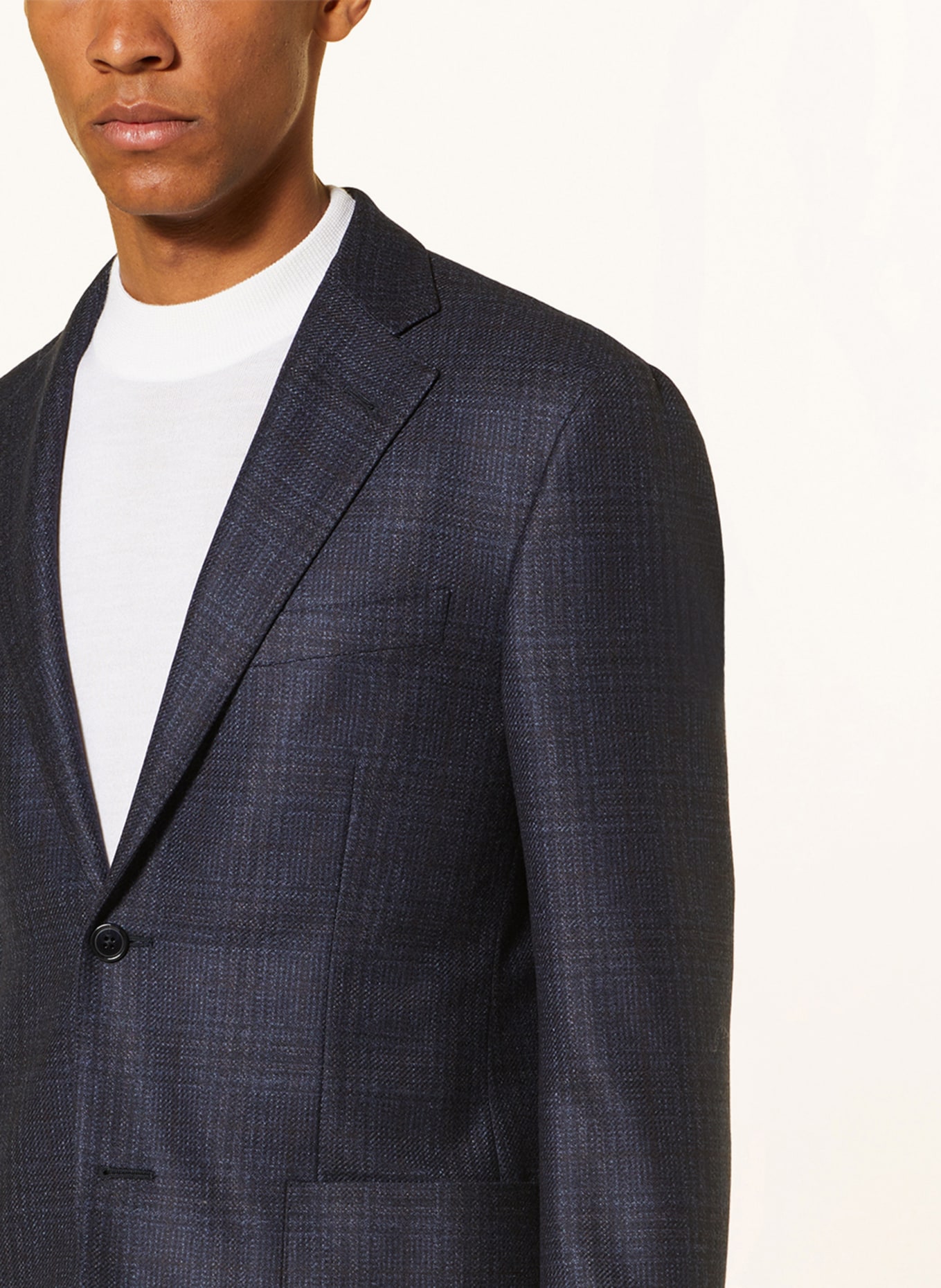 CORNELIANI Tailored jacket extra slim fit, Color: DARK BLUE/ BLUE (Image 5)