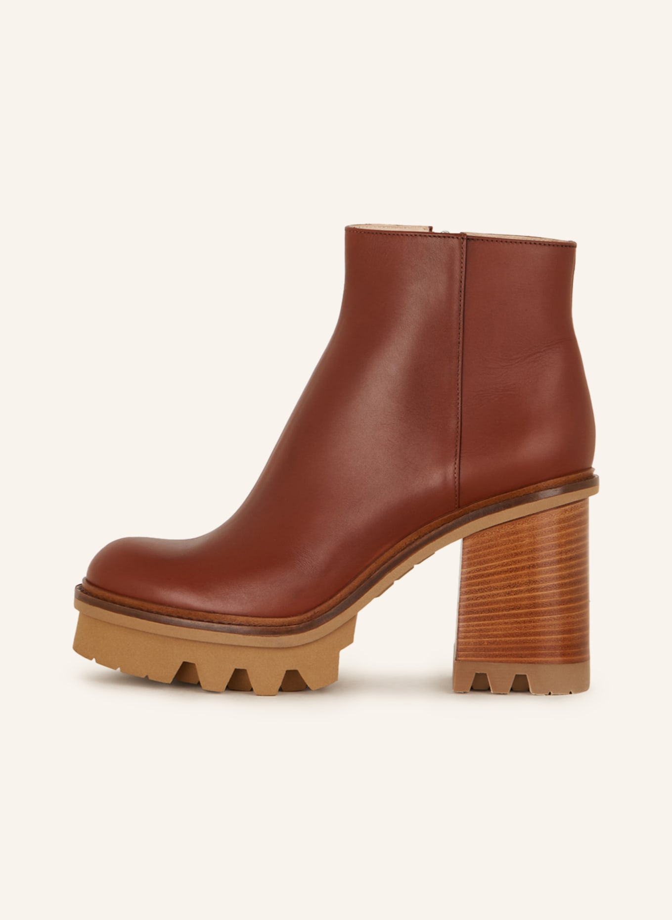 Agl block top heel boots