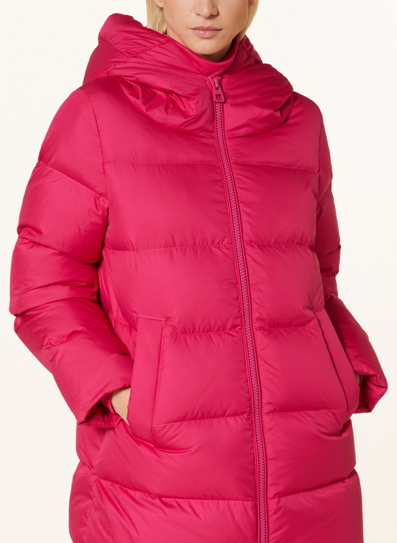 Daunenmantel Damen Marc O Polo Jacke Rot Marc O'Polo Daunenjacke