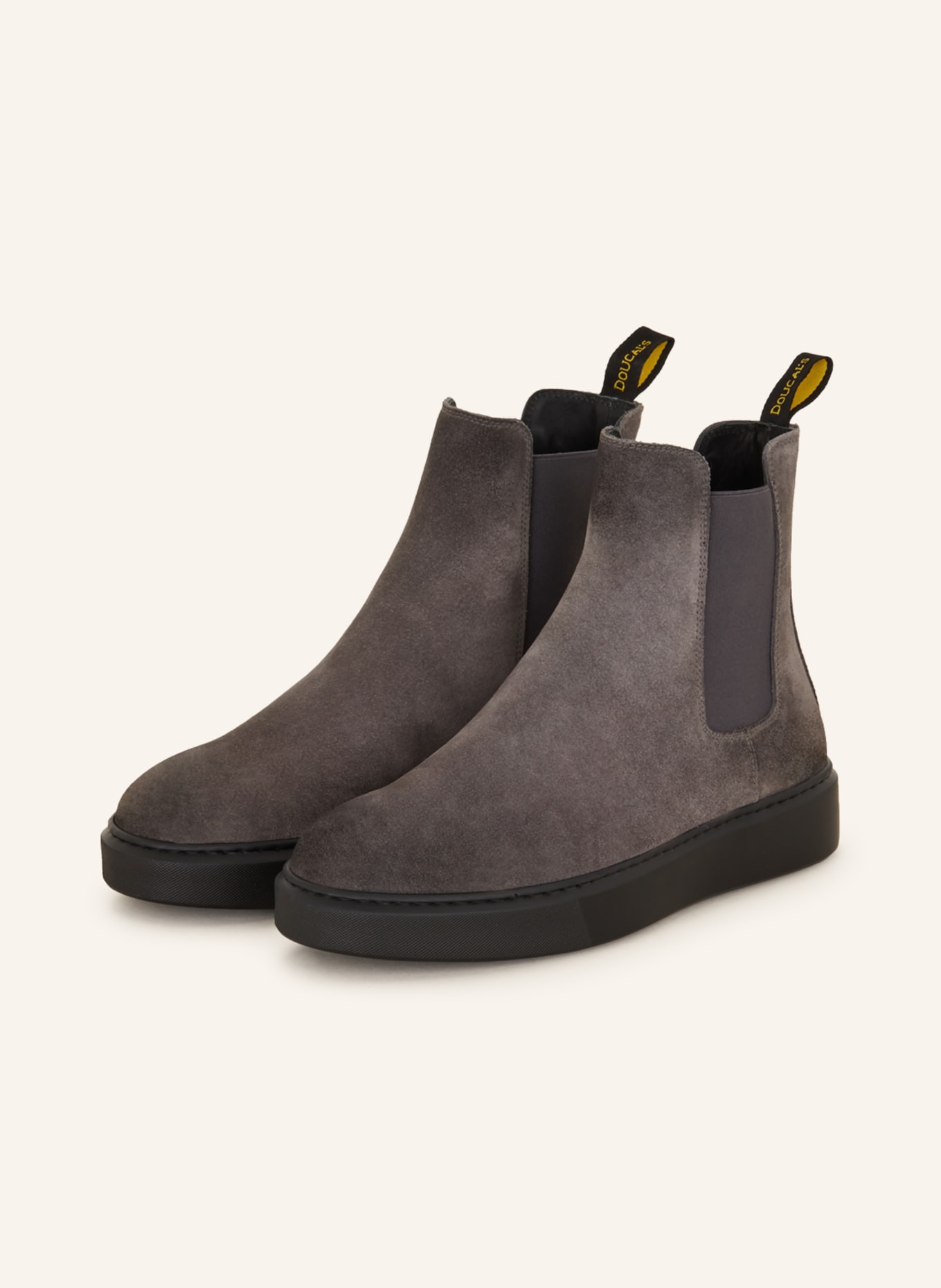 DOUCAL'S Chelsea boots, Color: GRAY (Image 1)
