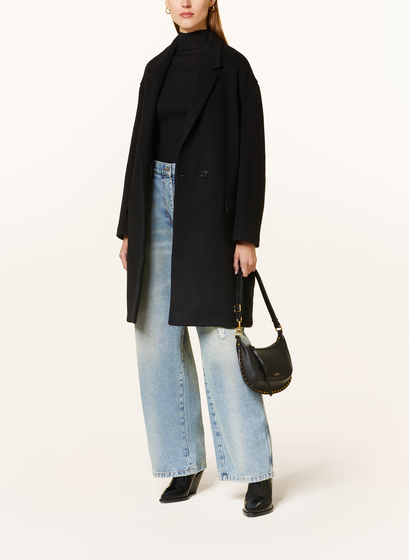 Isabel marant 2025 black coat