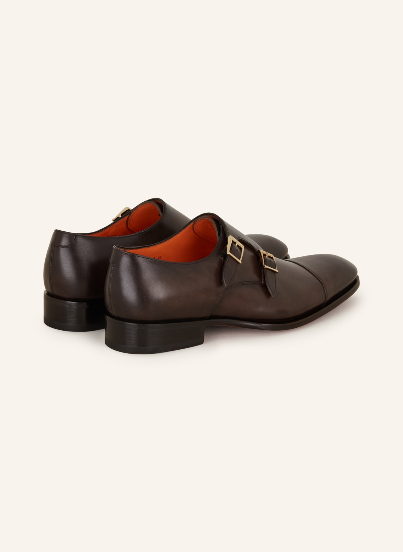 Santoni Double-Monks, Farbe: DUNKELBRAUN (Bild 2)