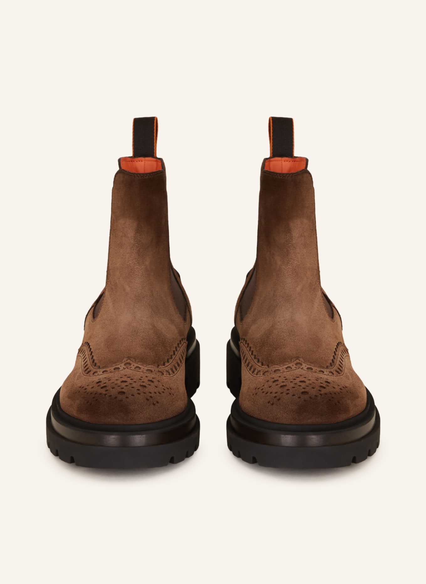 Santoni Chelsea boots, Color: BROWN (Image 3)