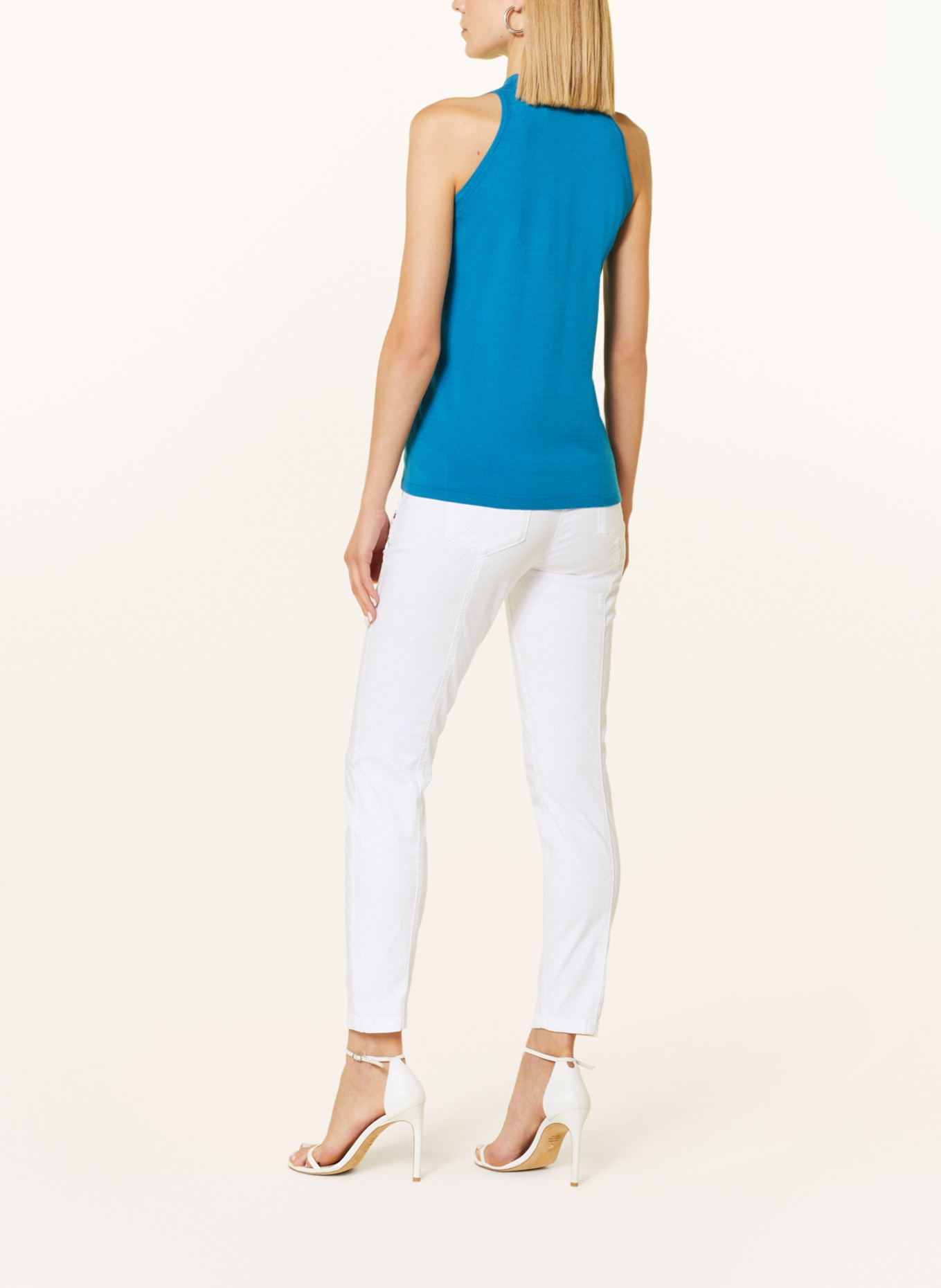 LUISA CERANO Skinny jeans, Color: WHITE (Image 3)