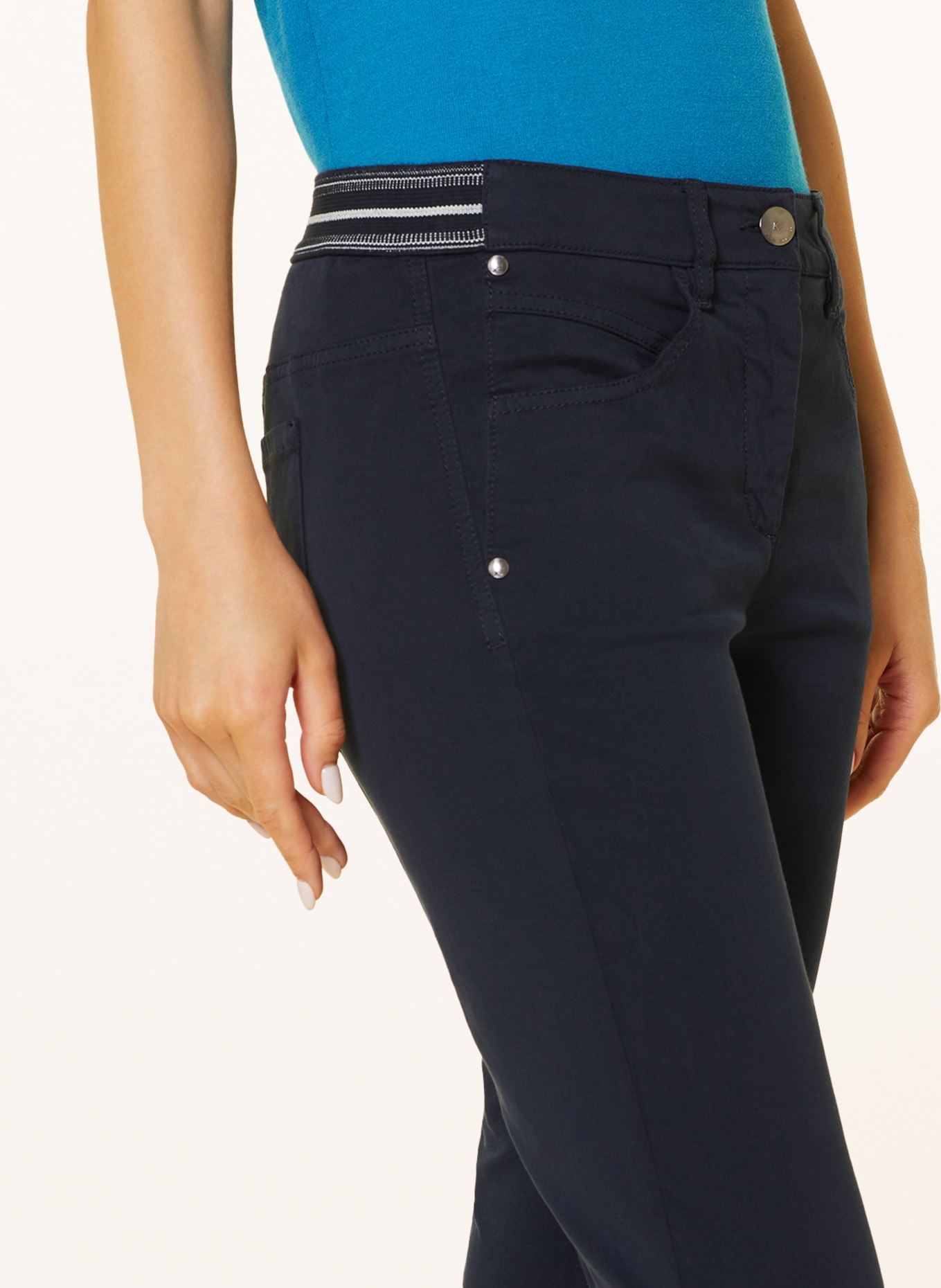 LUISA CERANO Skinny Jeans, Farbe: DUNKELBLAU (Bild 5)