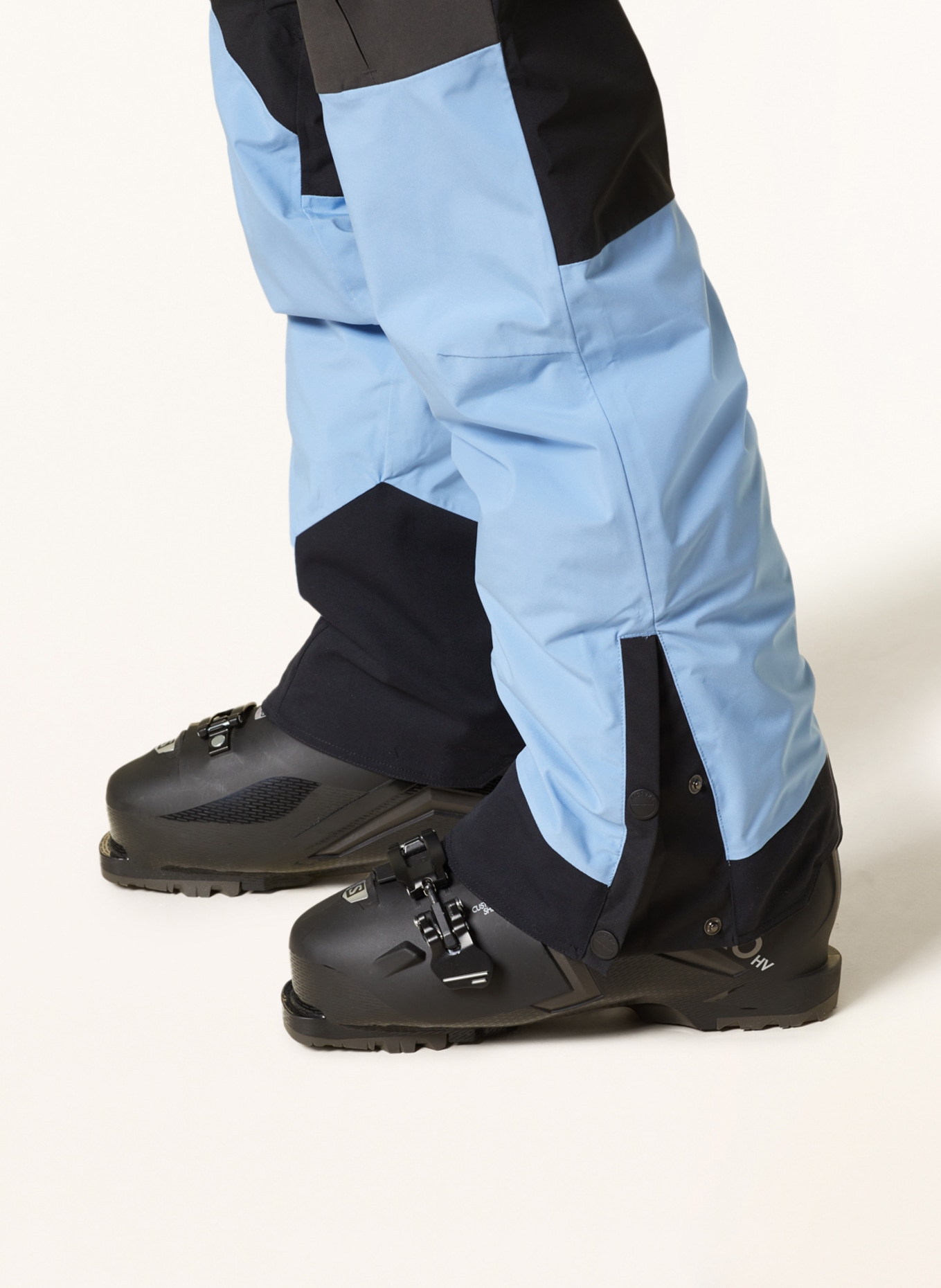 PICTURE Ski pants NAIKOON, Color: BLACK/ LIGHT BLUE/ DARK GRAY (Image 6)
