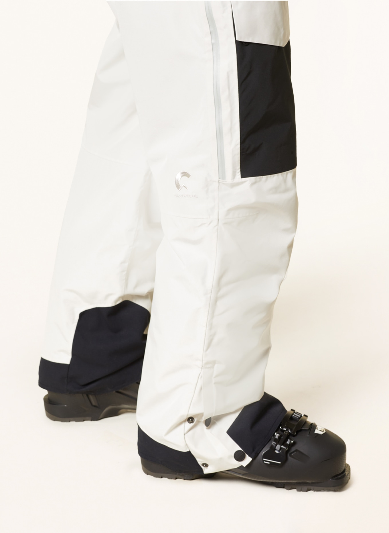 PICTURE Ski pants U99, Color: LIGHT GRAY/ BLACK (Image 6)