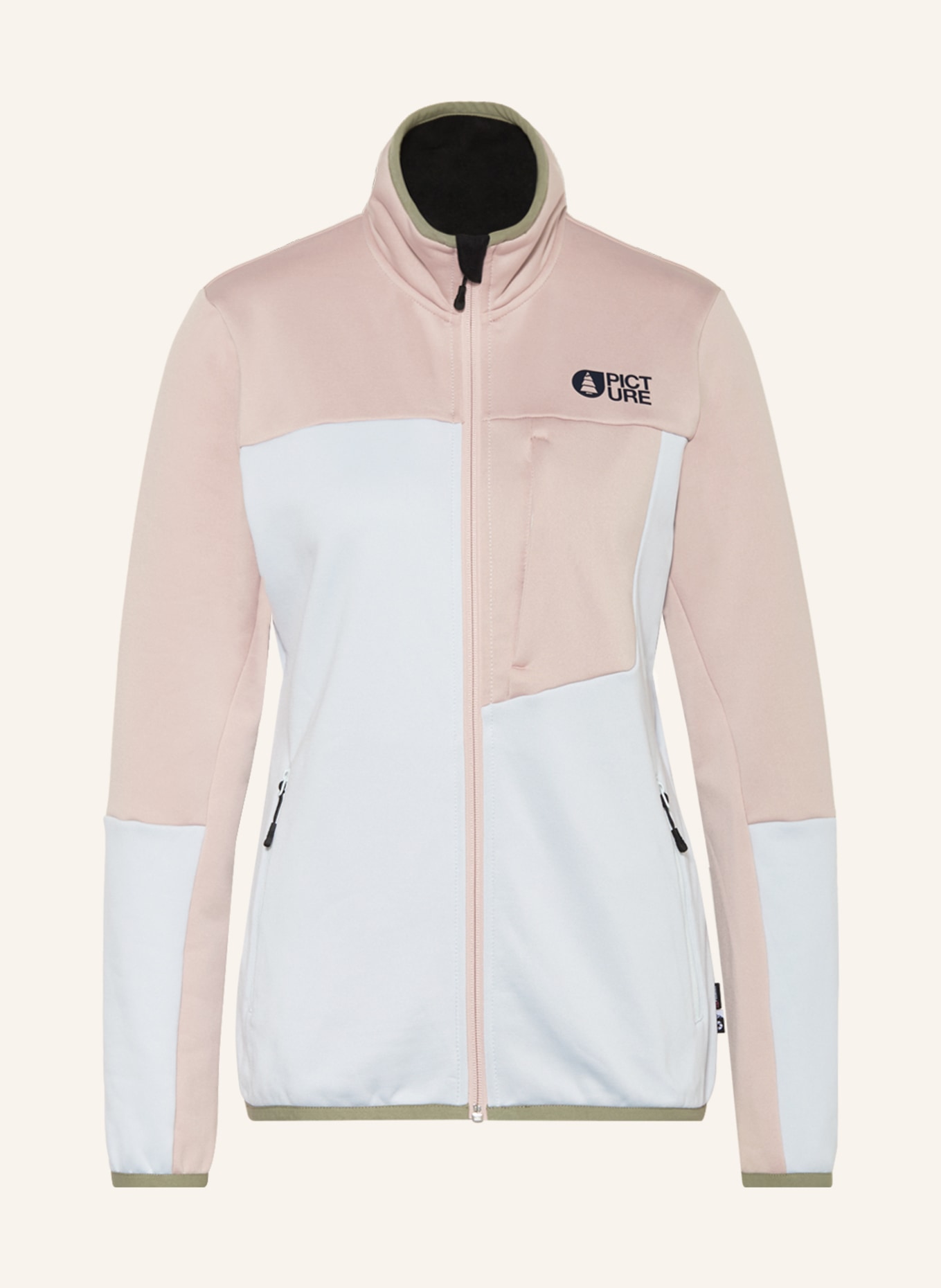 PICTURE Mid-layer jacket ROMMANA, Color: LIGHT BLUE/ ROSE (Image 1)