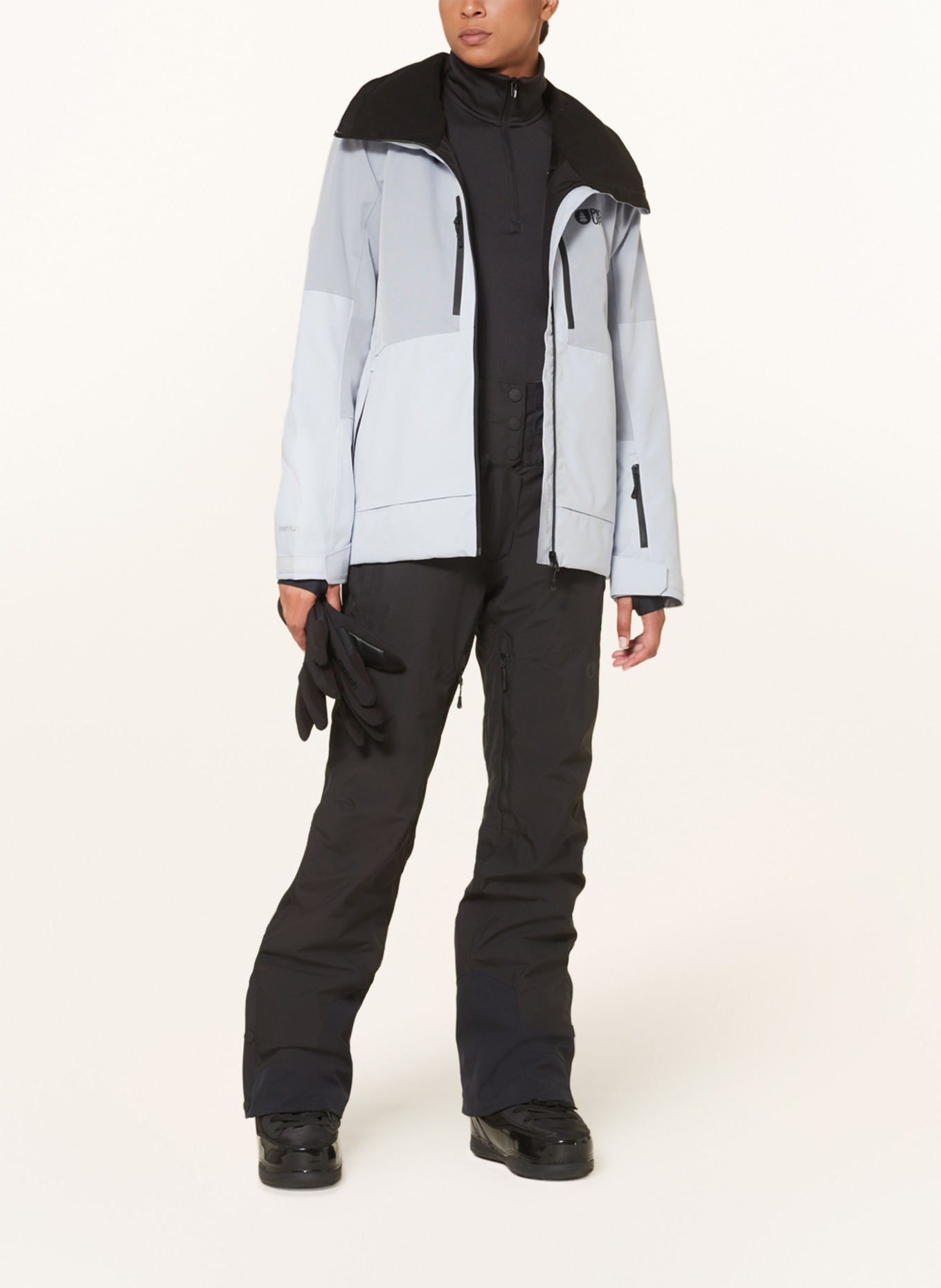 PICTURE Ski jacket SYGNA, Color: LIGHT BLUE/ BLUE GRAY (Image 2)