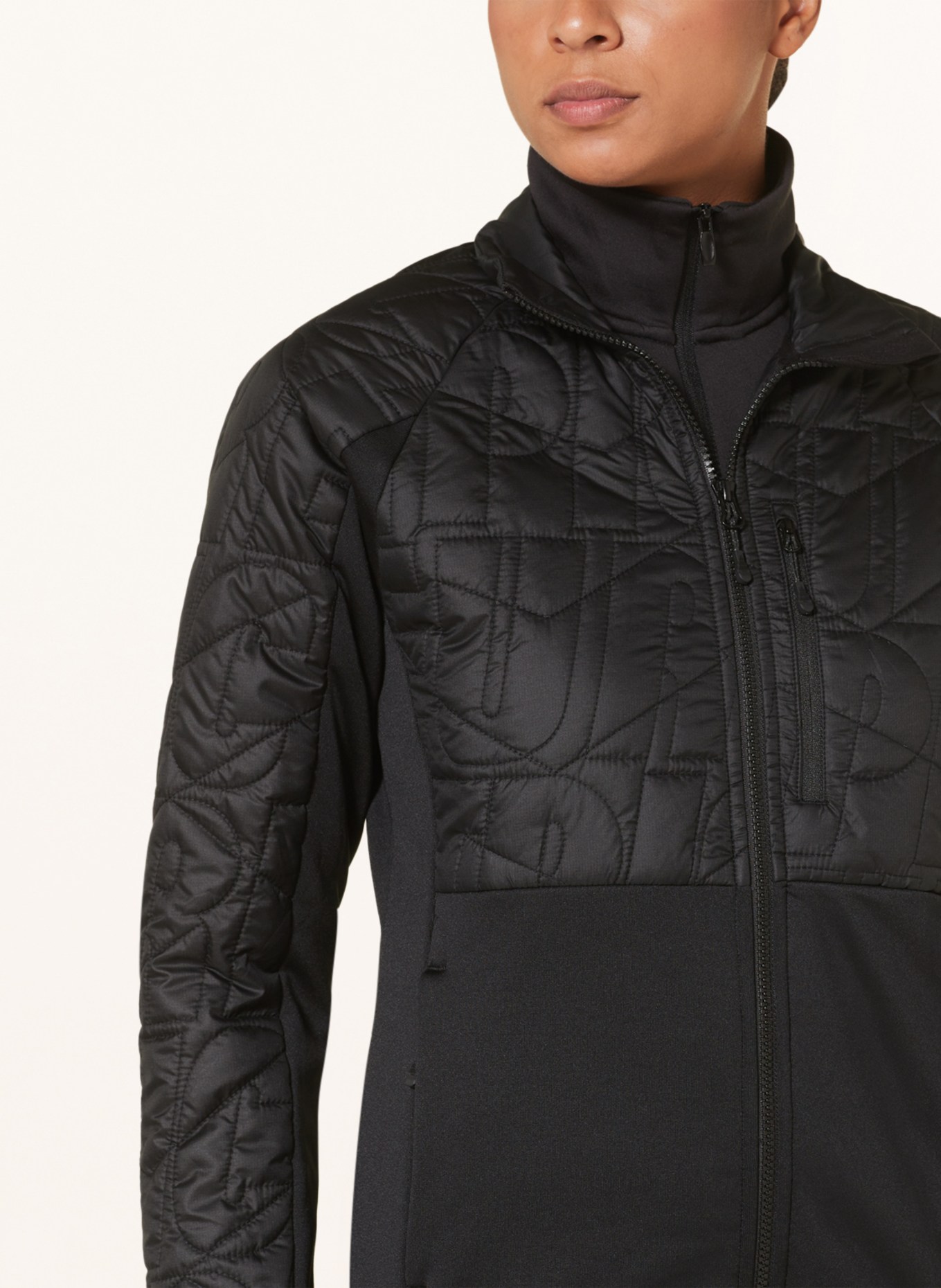 PICTURE Mid-layer jacket TEHANIE, Color: BLACK (Image 4)