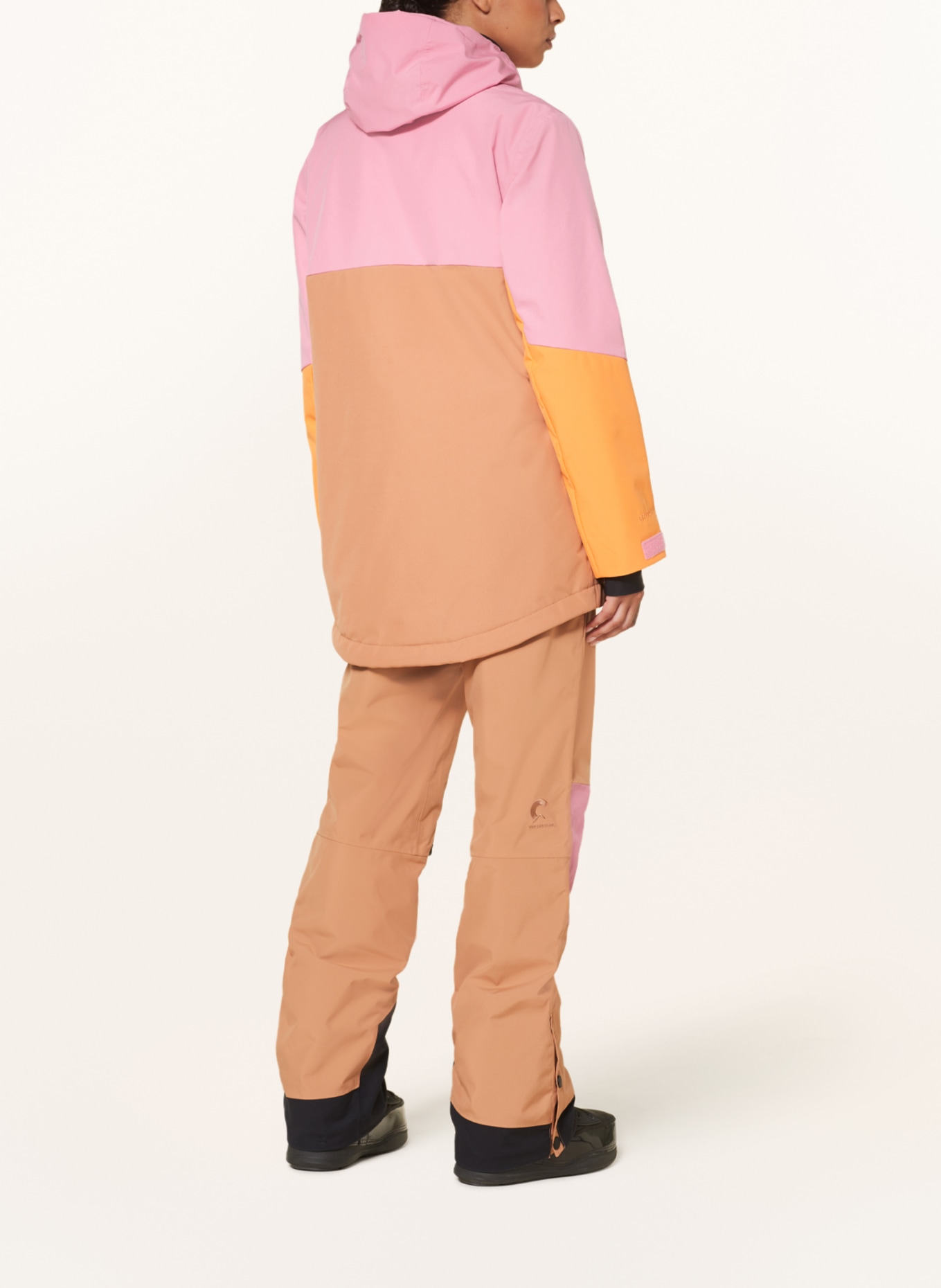 PICTURE Anorak jacket OROYA, Color: PINK/ BEIGE (Image 3)