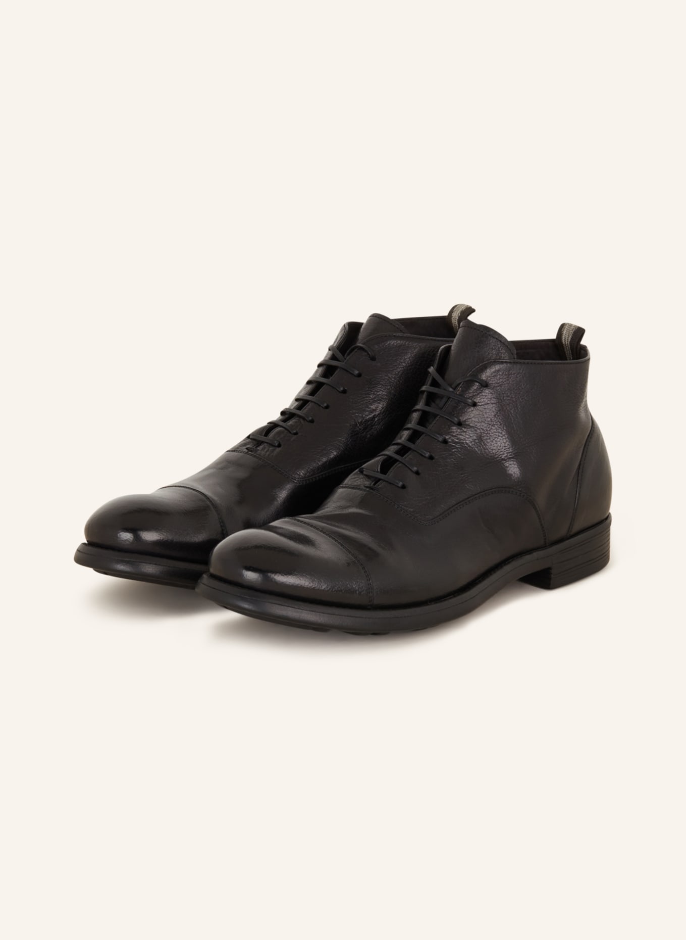 OFFICINE CREATIVE Lace-up boots CHRONICLE/057, Color: BLACK (Image 1)