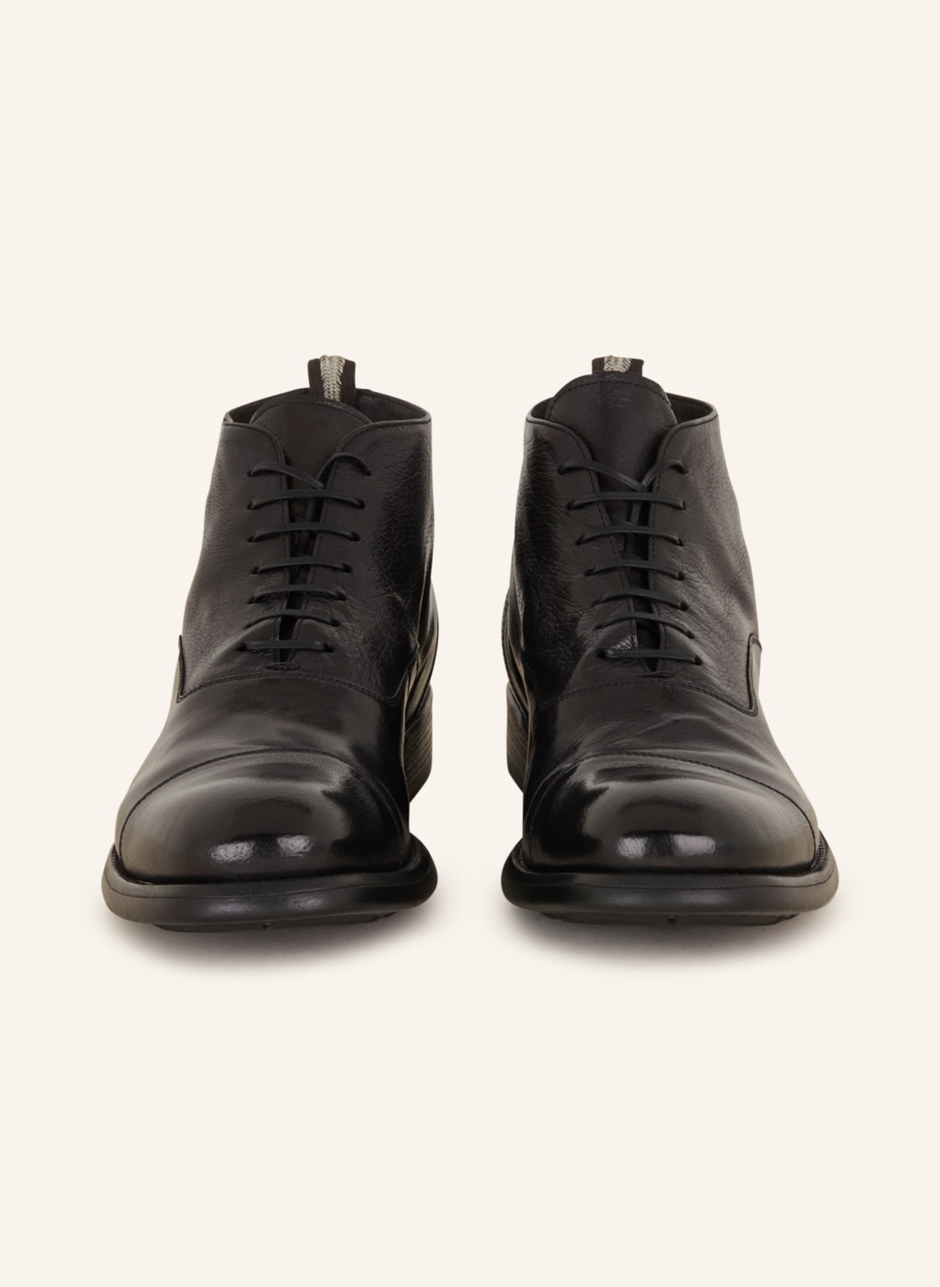 OFFICINE CREATIVE Lace-up boots CHRONICLE/057, Color: BLACK (Image 3)