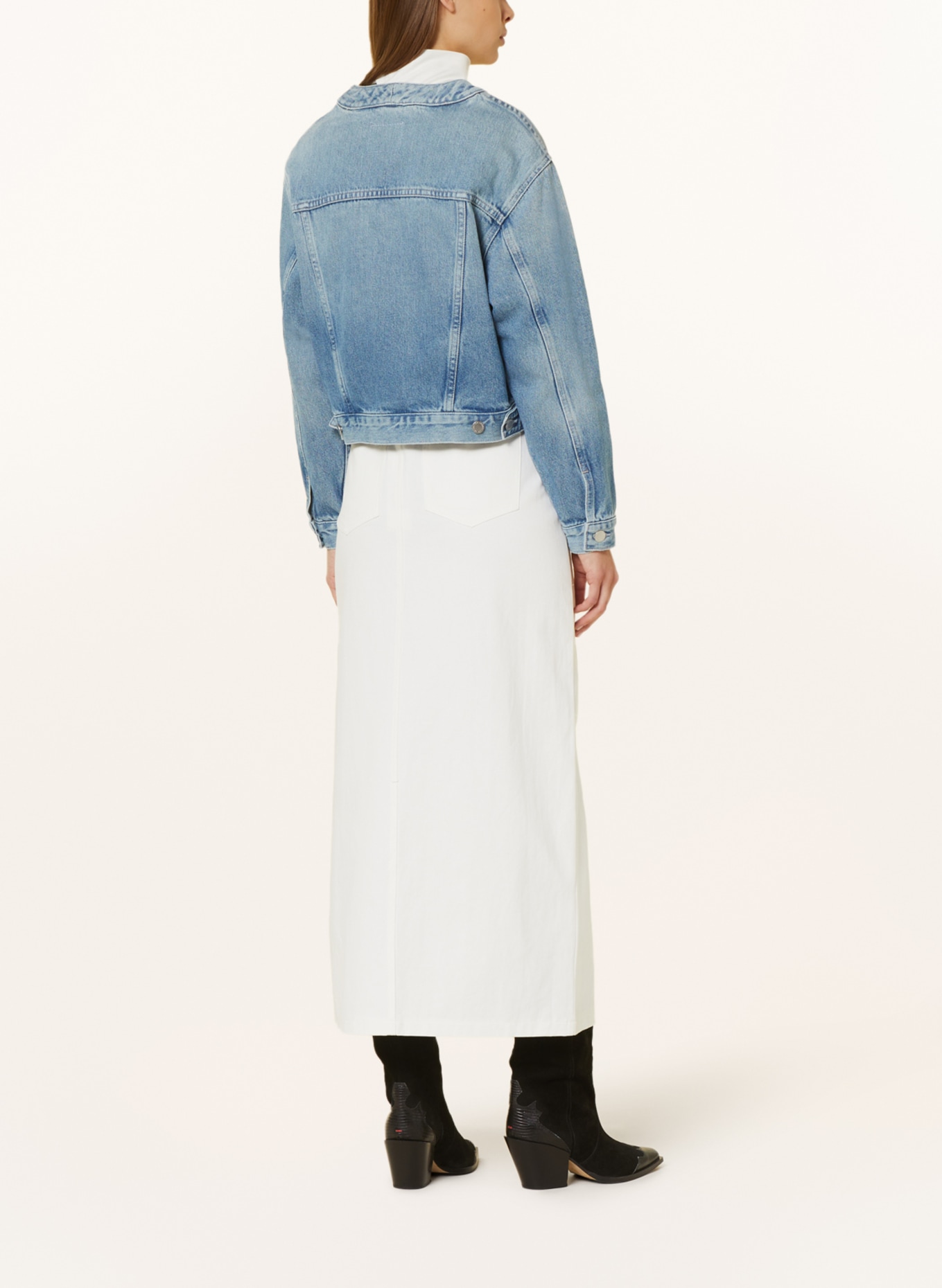 AG Jeans Kurtka jeansowa ALANNA, Kolor: IDYL LIGHT BLUE (Obrazek 3)
