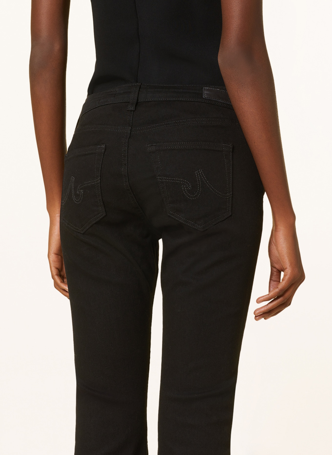 AG Jeans Jeansy bootcut, Kolor: BLKR BLACK (Obrazek 5)