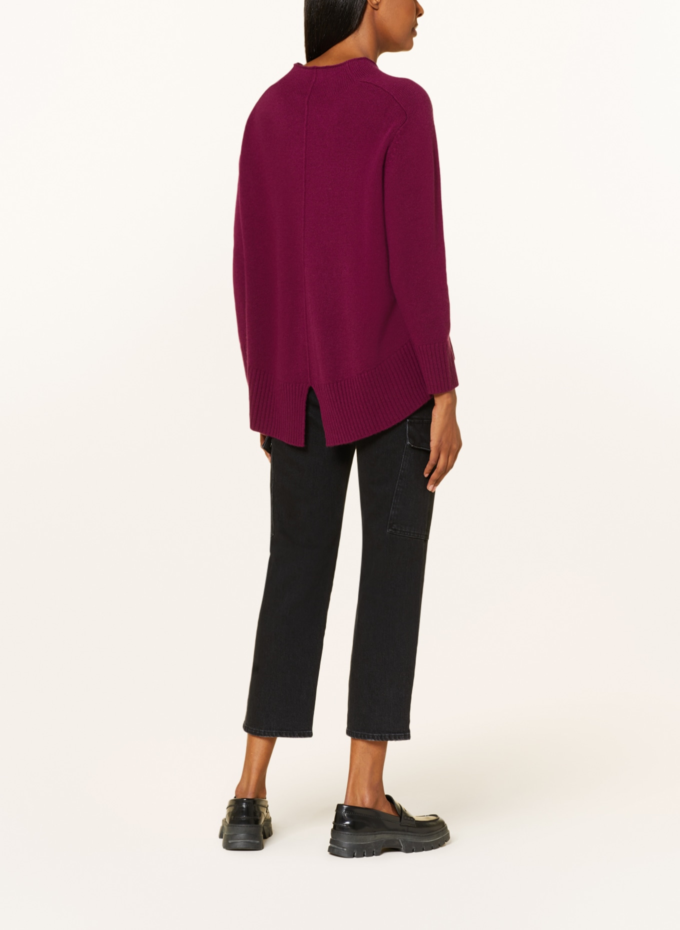 MRS & HUGS Pullover mit Cashmere, Farbe: FUCHSIA (Bild 3)