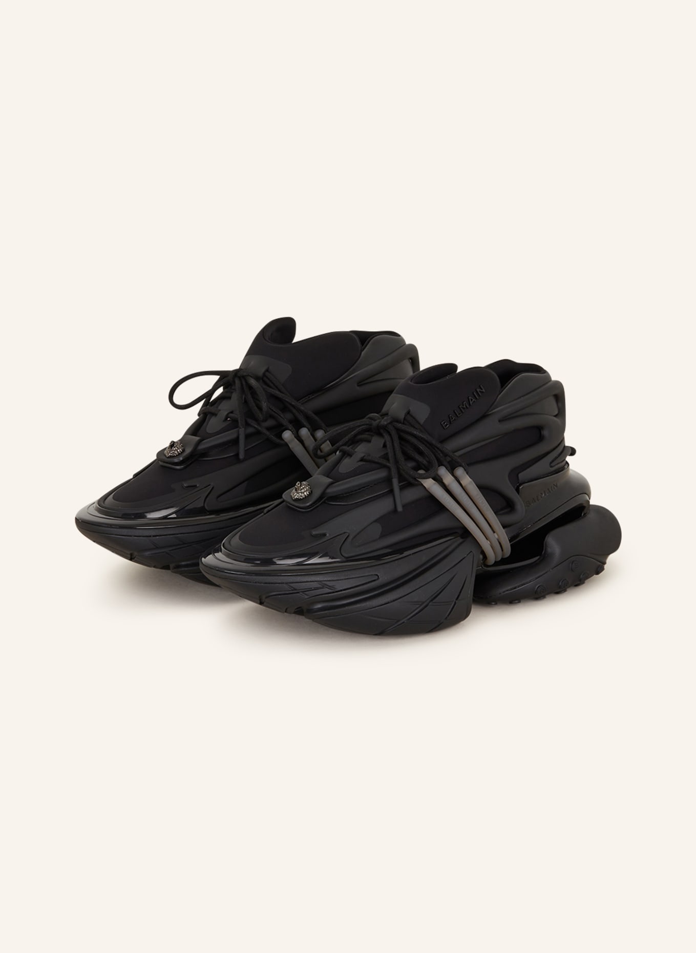 BALMAIN Sneakers UNICORN, Color: BLACK (Image 1)