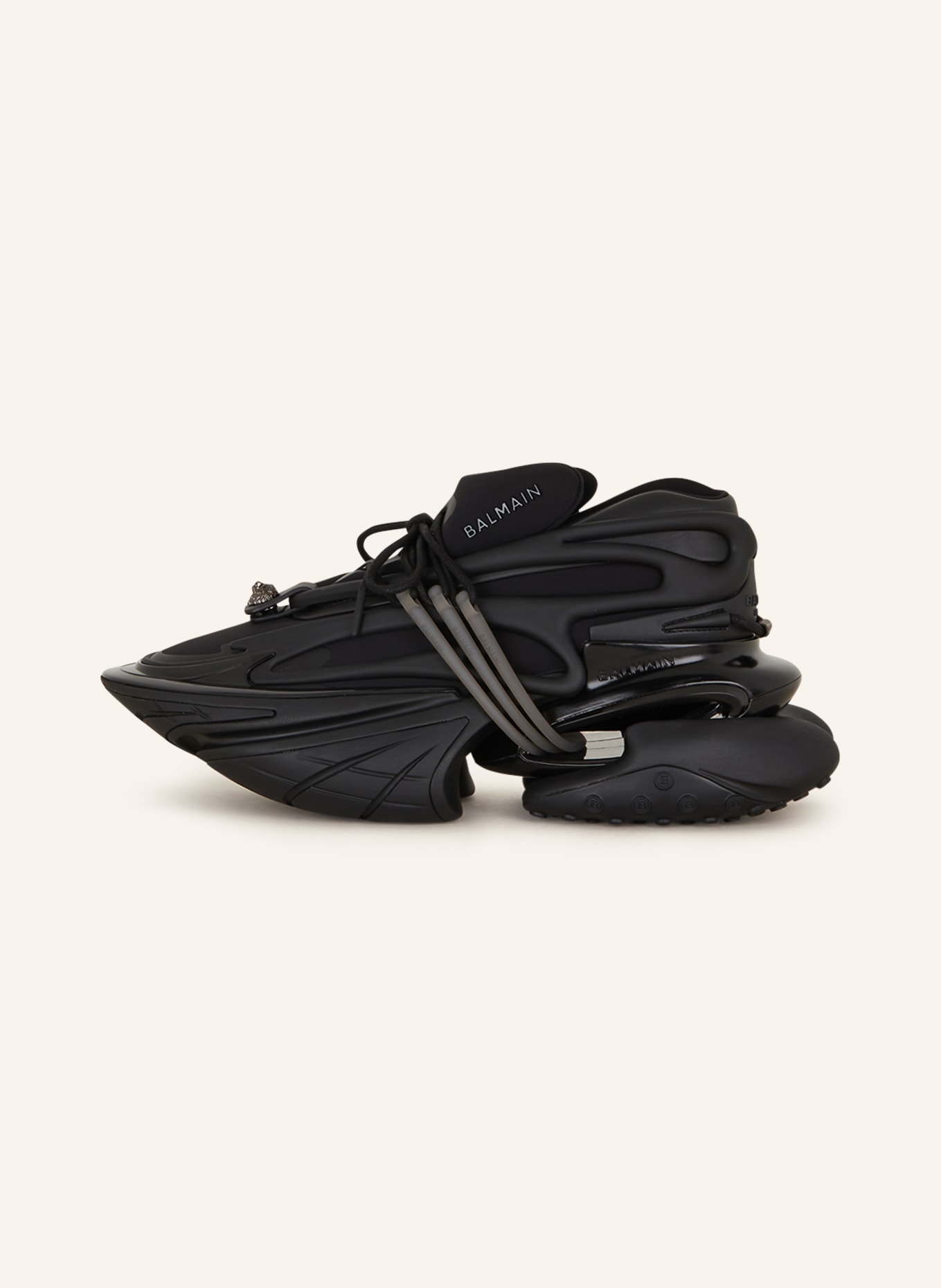 BALMAIN Sneakers UNICORN, Color: BLACK (Image 4)