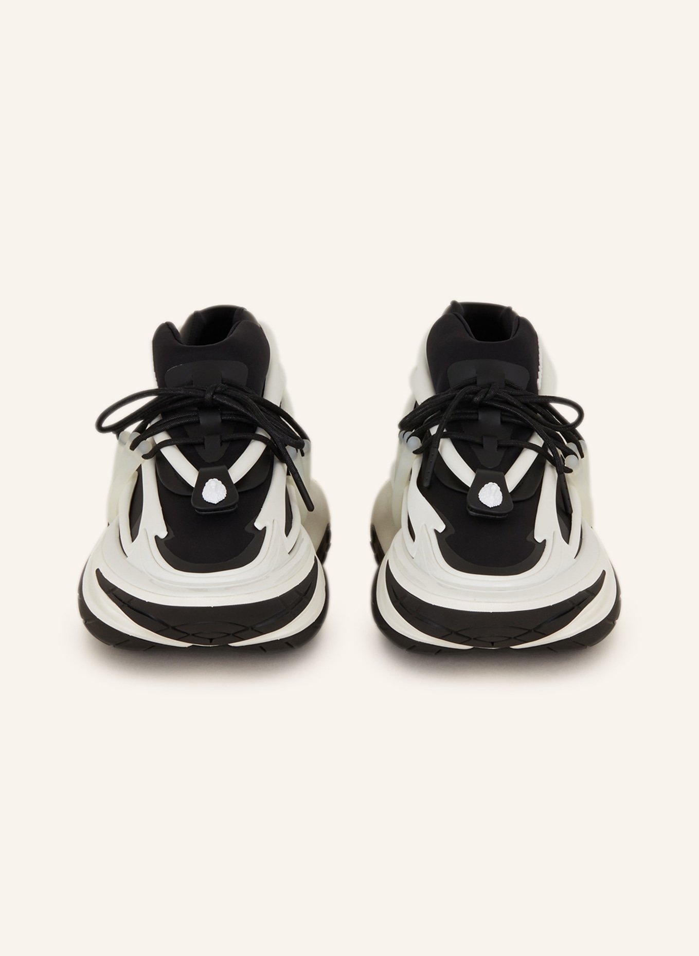 BALMAIN Sneakers UNICORN, Color: BLACK/ WHITE (Image 3)