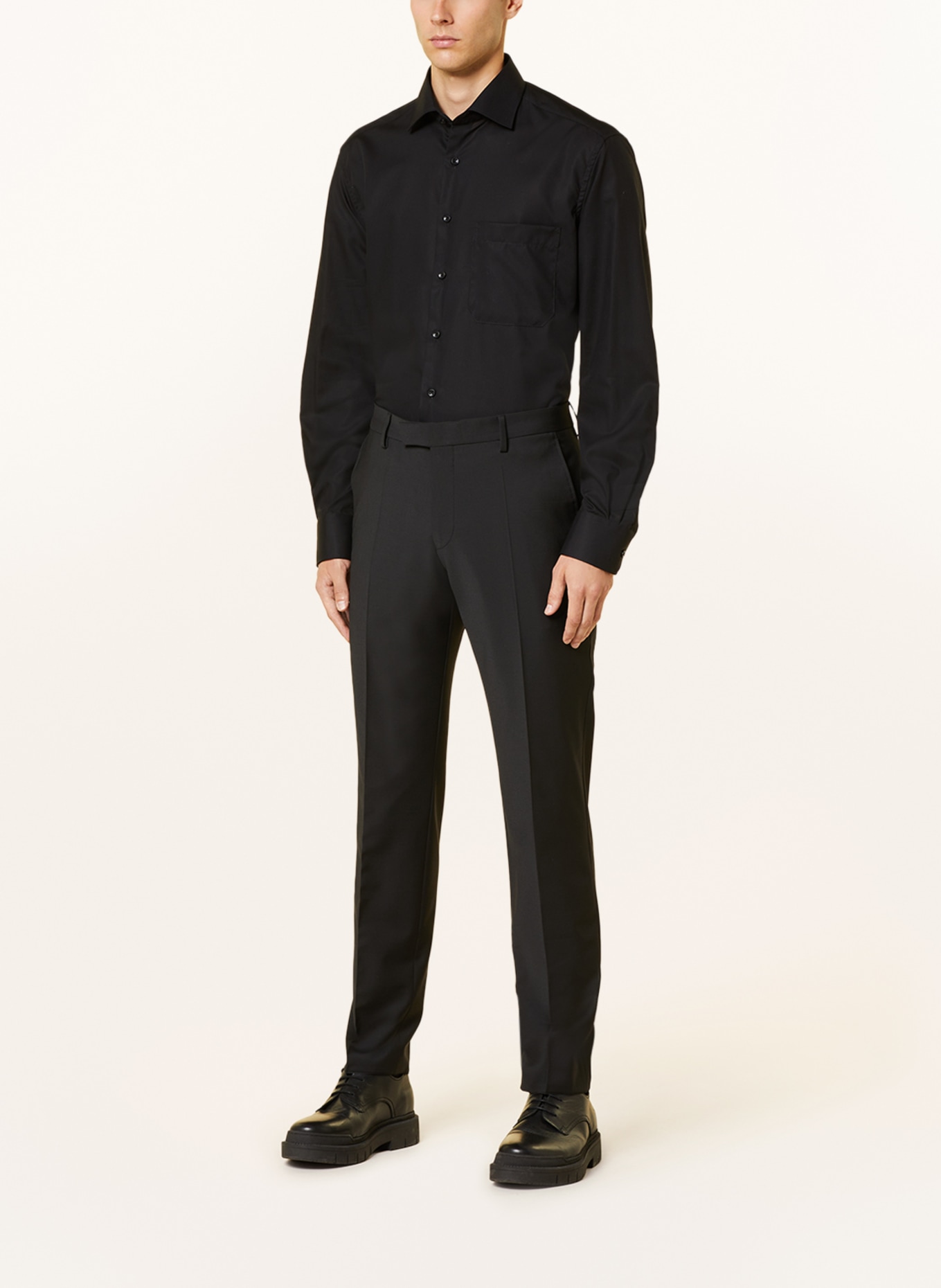 ETERNA Shirt comfort fit, Color: BLACK (Image 2)