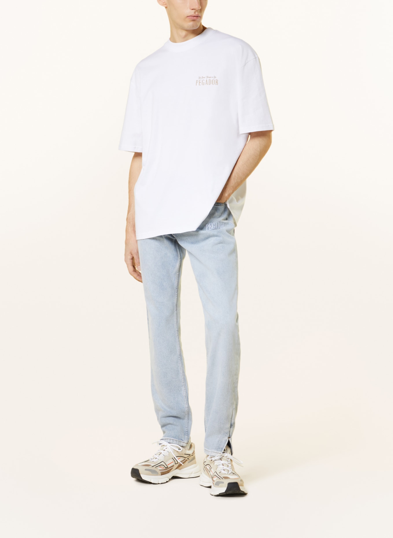 PEGADOR T-shirt LEANDER, Color: WHITE (Image 3)