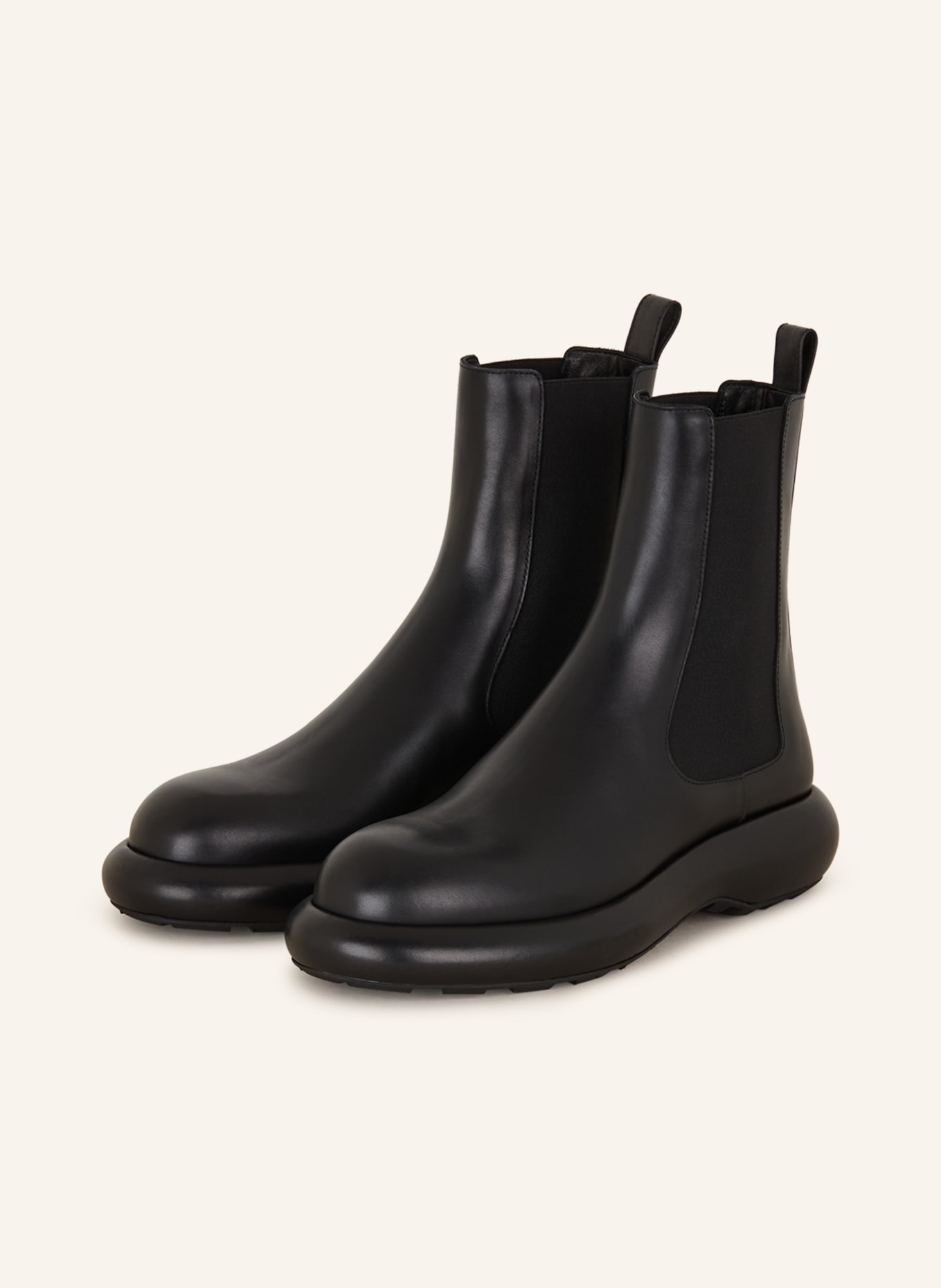 JIL SANDER Chelsea boots, Color: BLACK (Image 1)