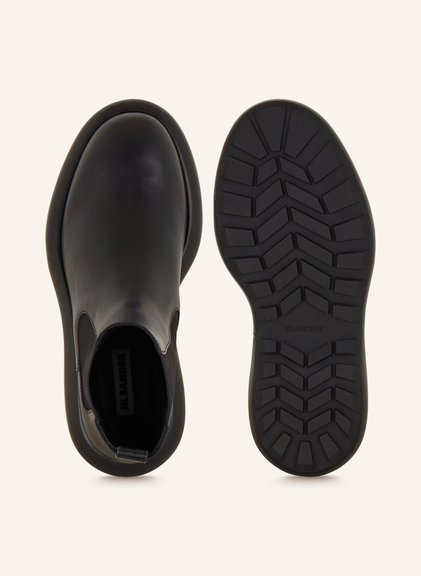 JIL SANDER Chelsea boots, Color: BLACK (Image 5)