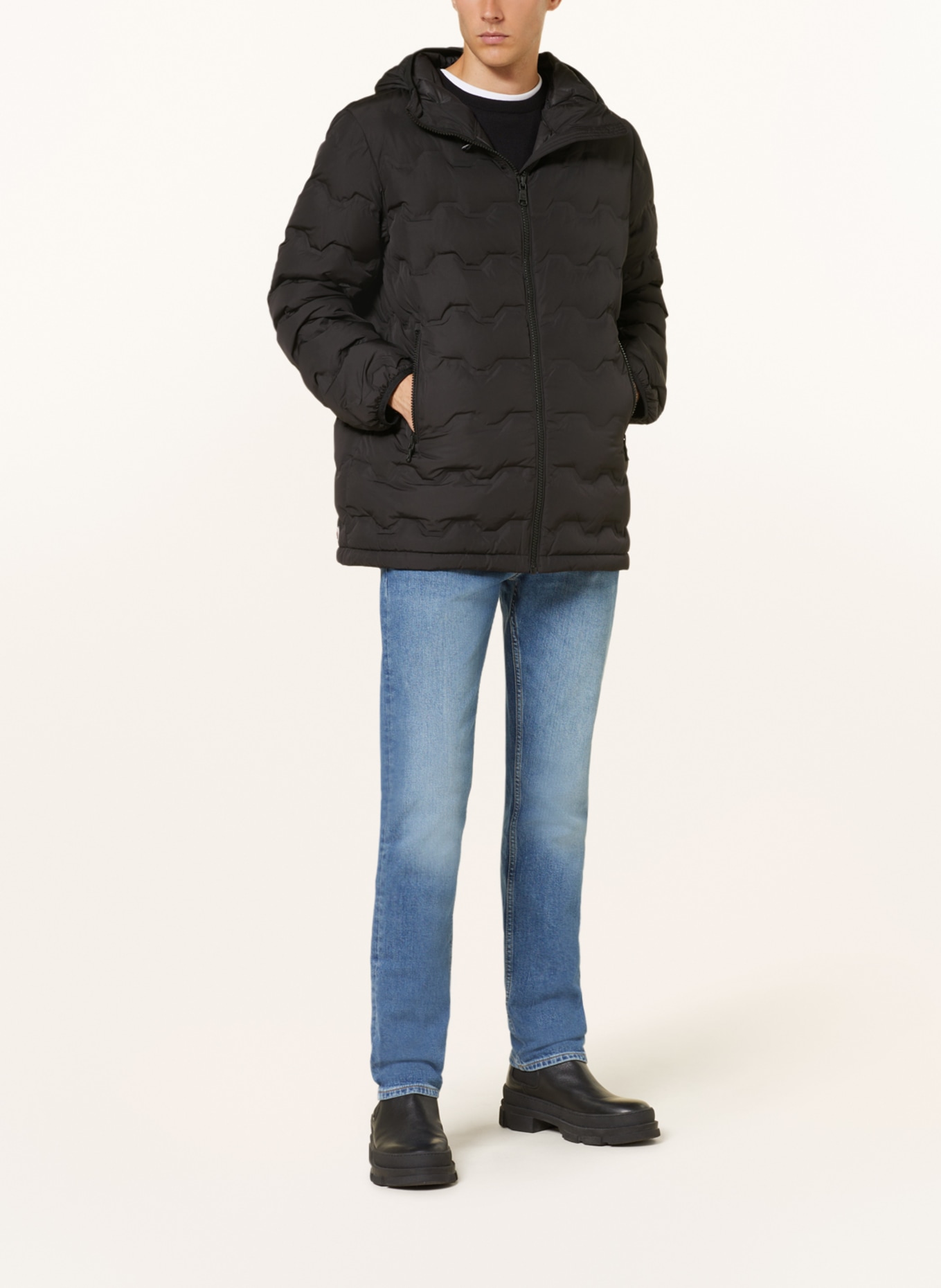 COLMAR Down jacket, Color: BLACK (Image 2)