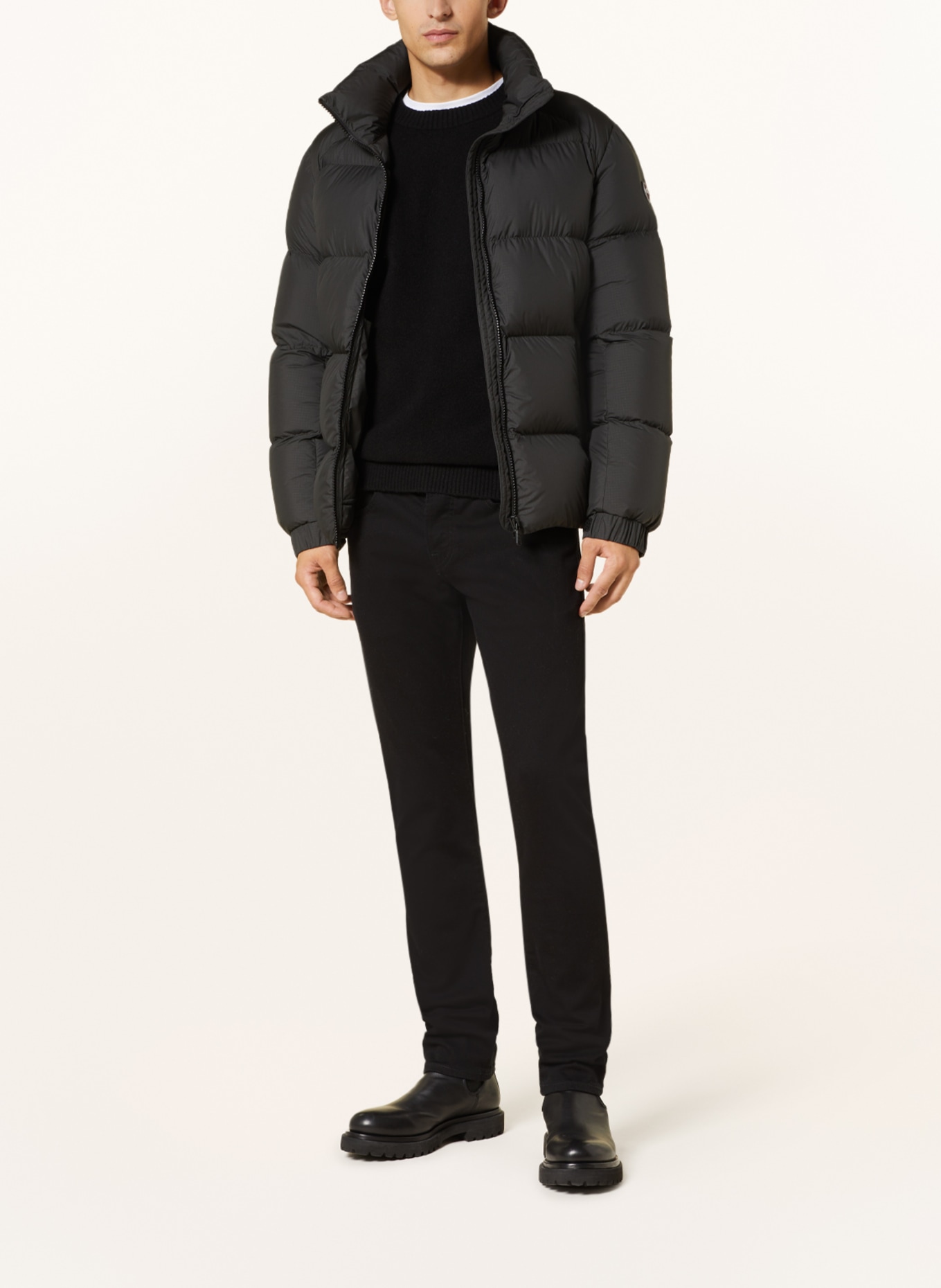 COLMAR Down jacket, Color: BLACK (Image 2)