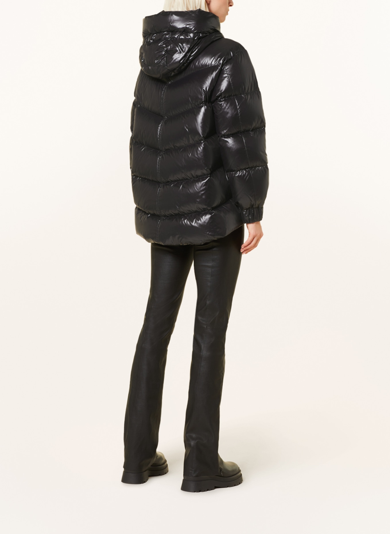 PEUTEREY Down jacket DORELET, Color: BLACK (Image 3)