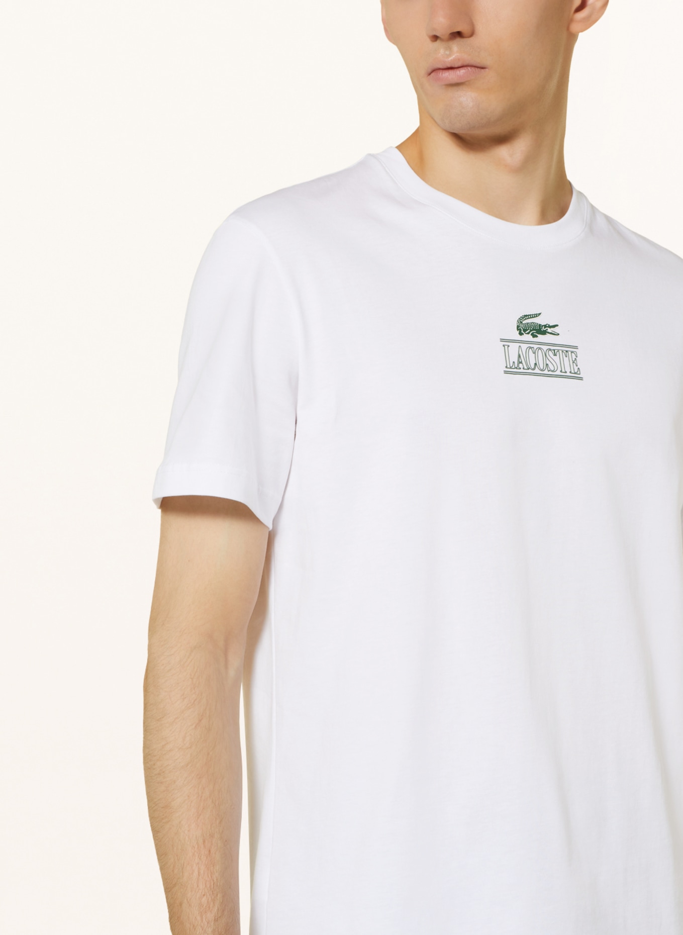 LACOSTE T-Shirt, Farbe: WEISS (Bild 4)